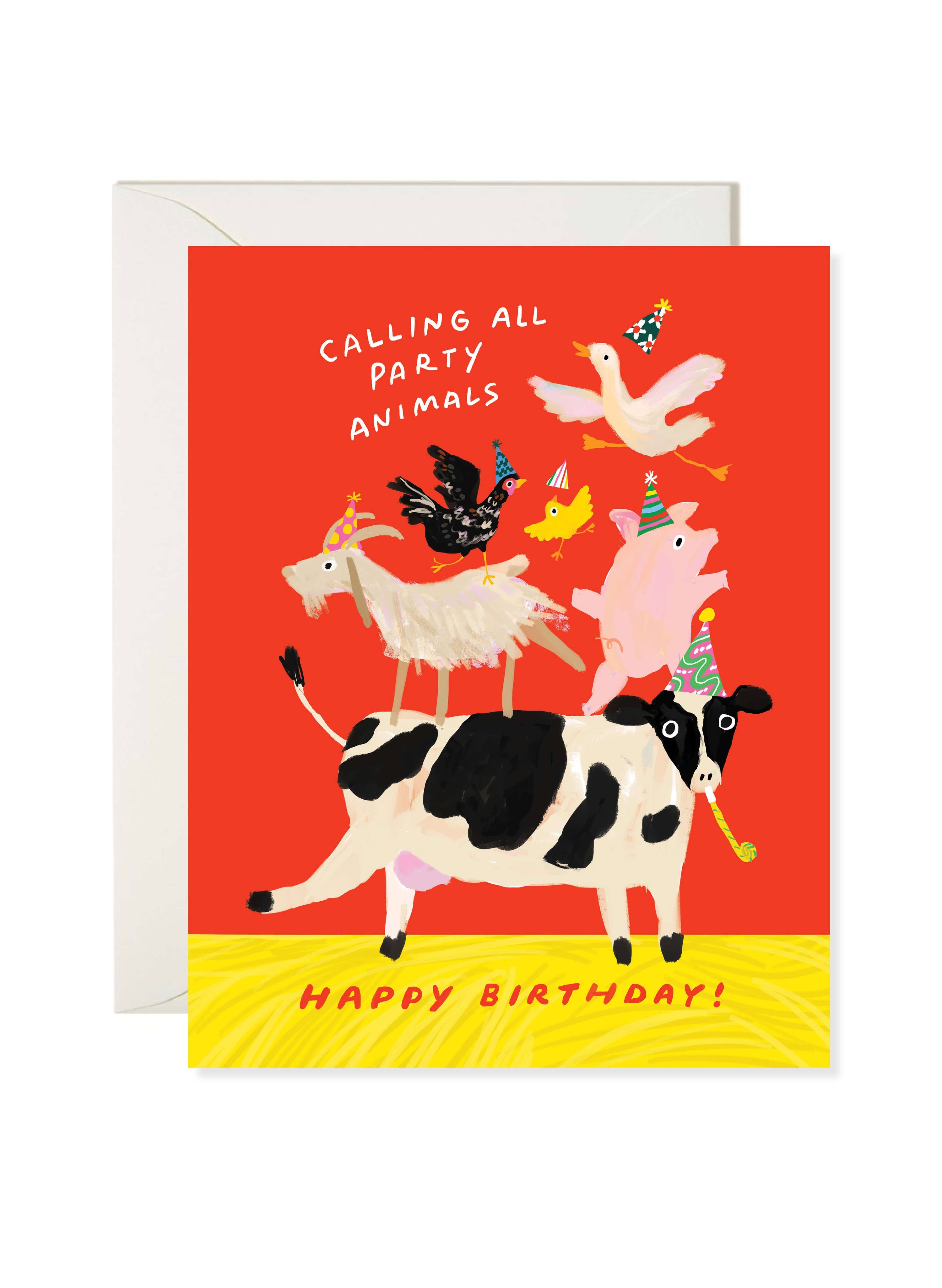 Farm Party Animal – Funny Birthday Card