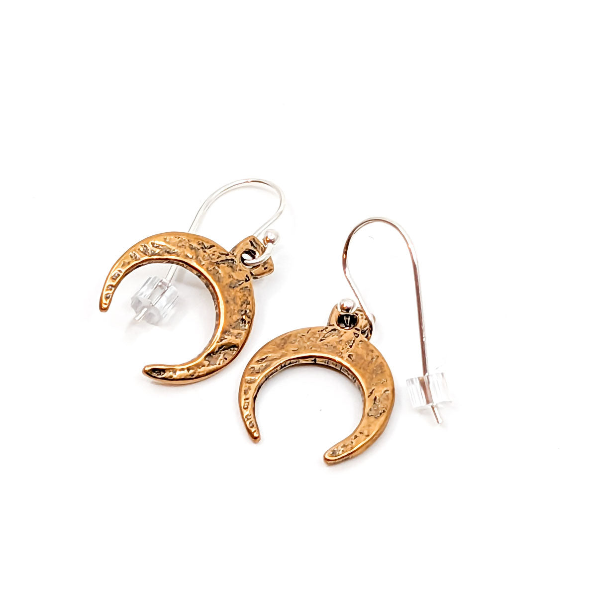 Small Crescent Earrings-RKE-10