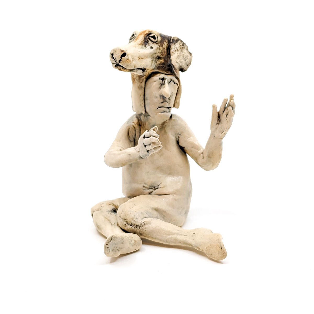 Aggie Zed - Figure with Animal Head - Man with Dog Costume - VISUAL INDEX