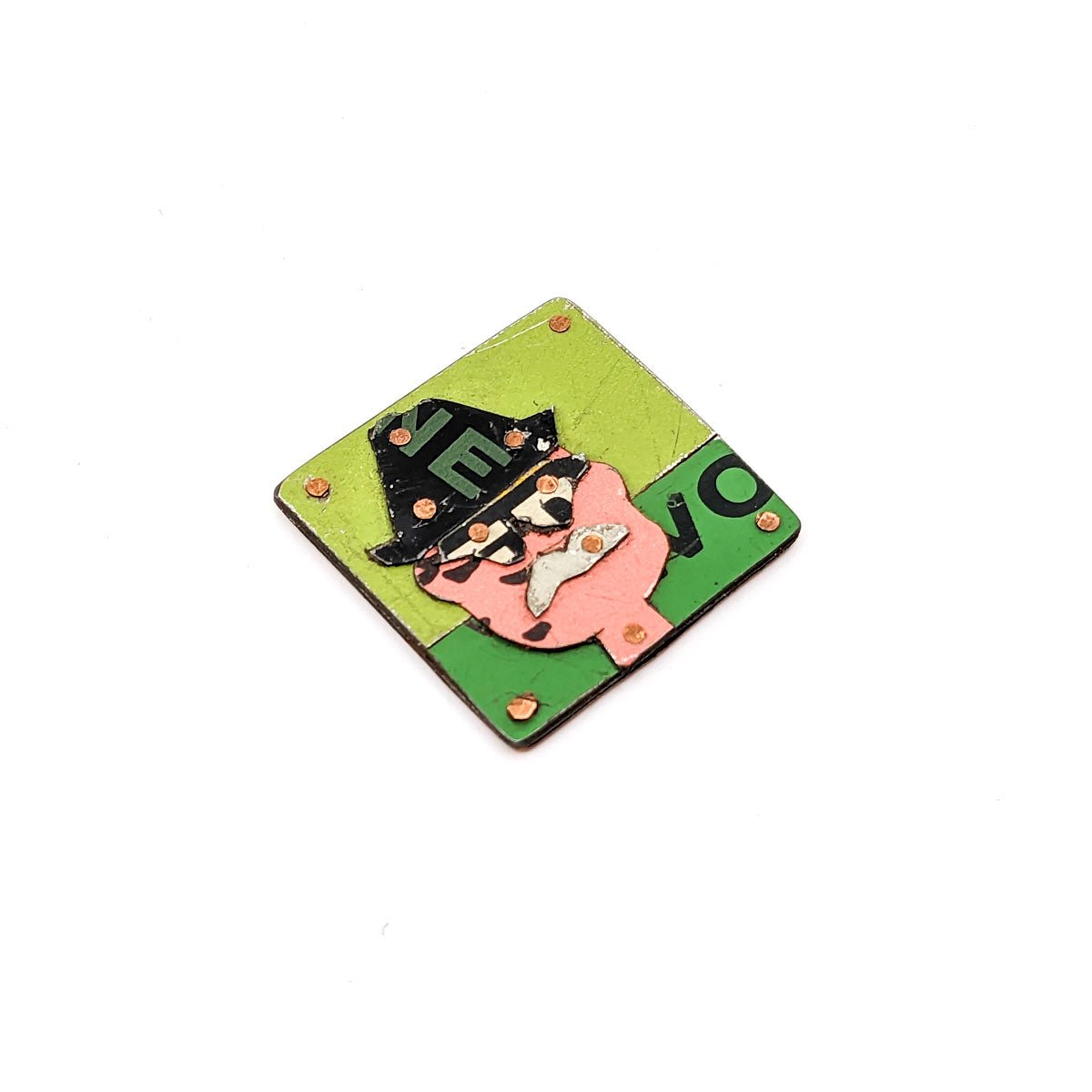 Jane Wells Harrison - Face Brooches - Style 2 - VISUAL INDEX