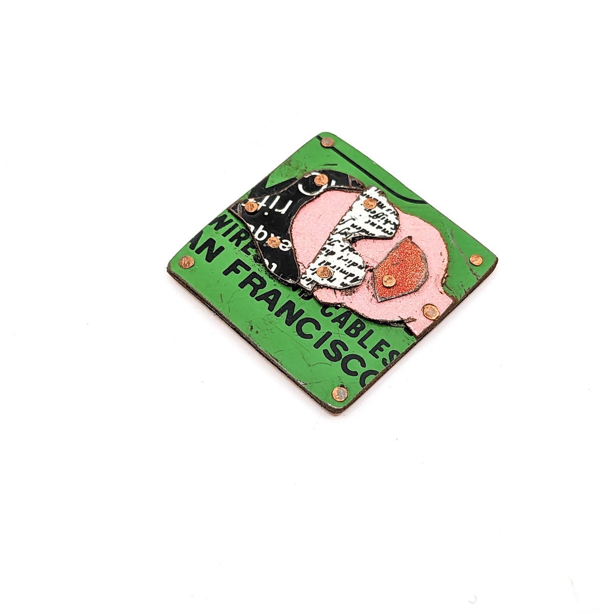 Jane Wells Harrison - Face Brooches - Style 8 - VISUAL INDEX