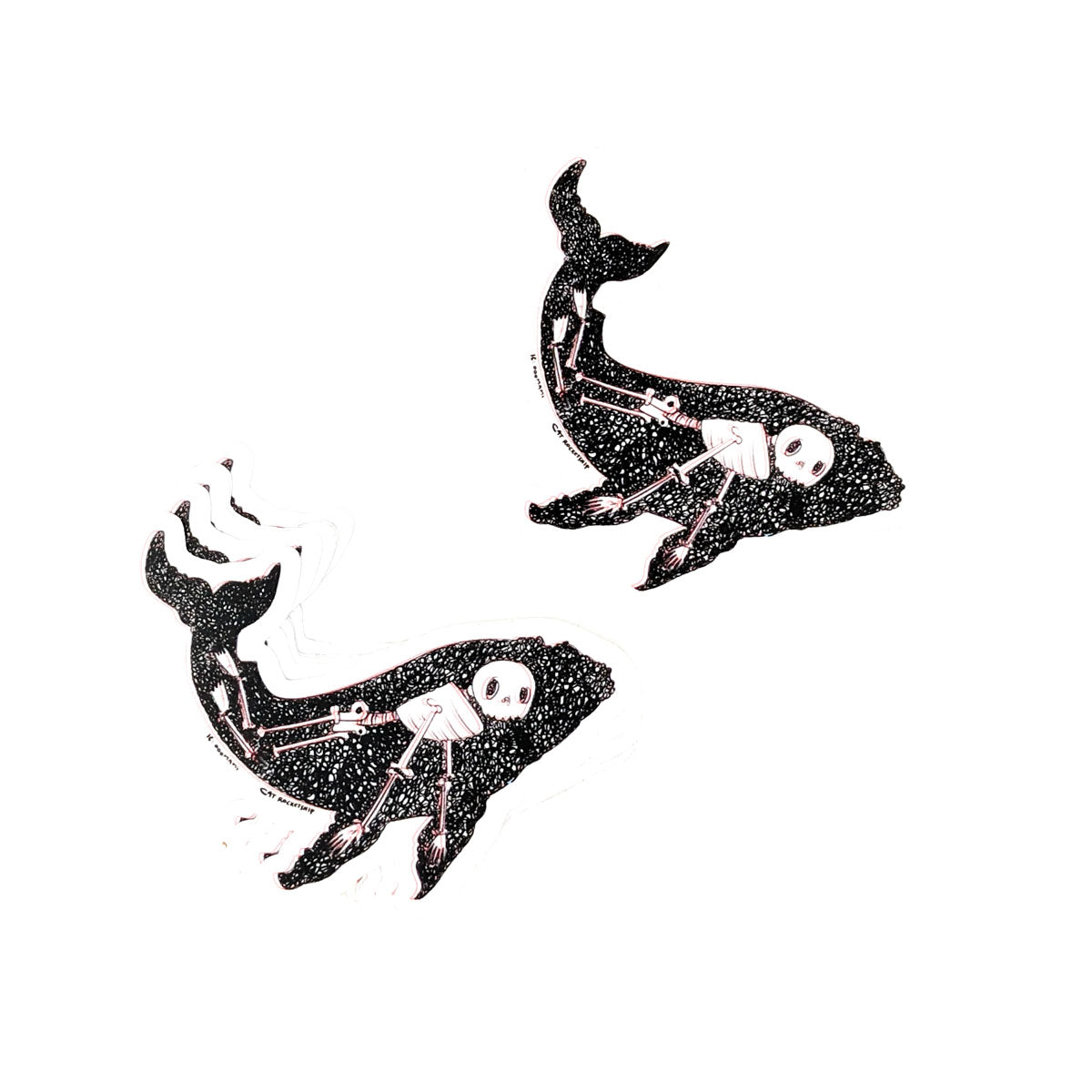 Animus Whale- Sticker