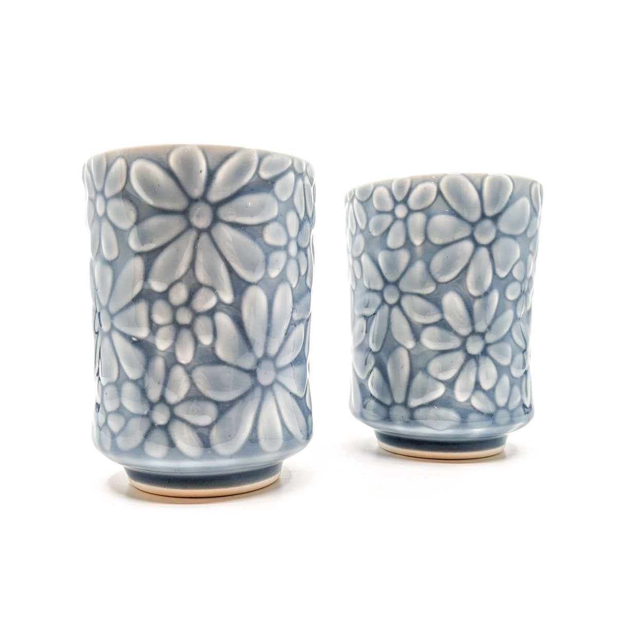 Light Grey Daisy Tumbler