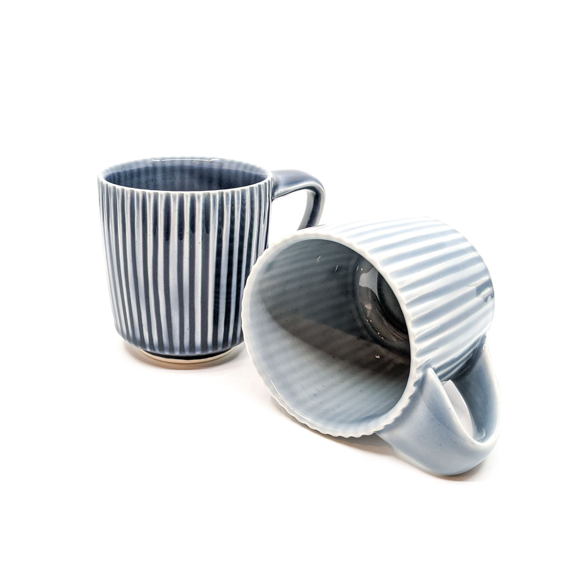 Light Grey Stripe Mug