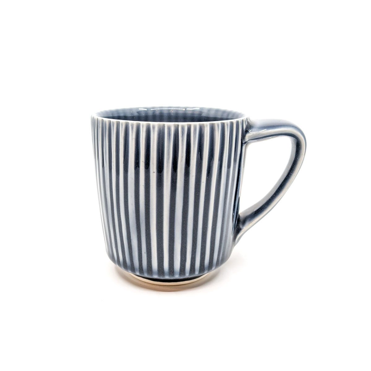 Dark Grey Stripe Mug