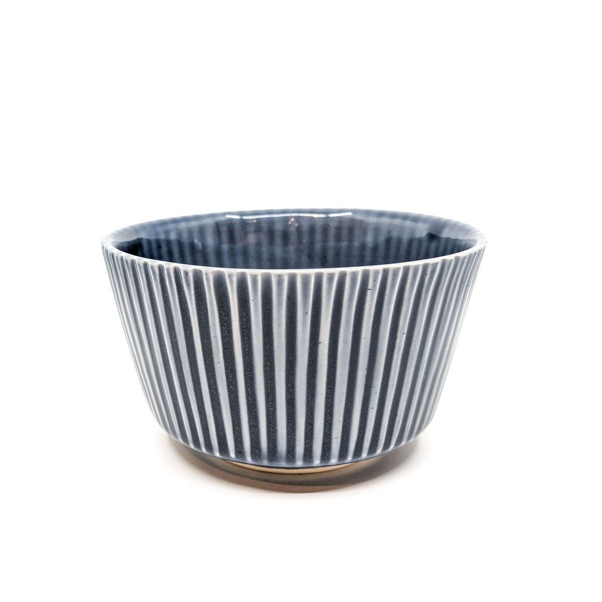 Dara Hartman - Stripe Bowl - Dark Grey - VISUAL INDEX
