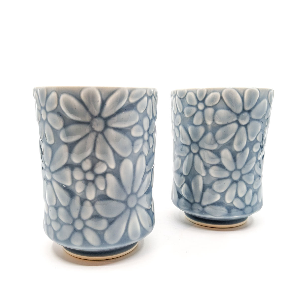 Light Grey Daisy Tumbler