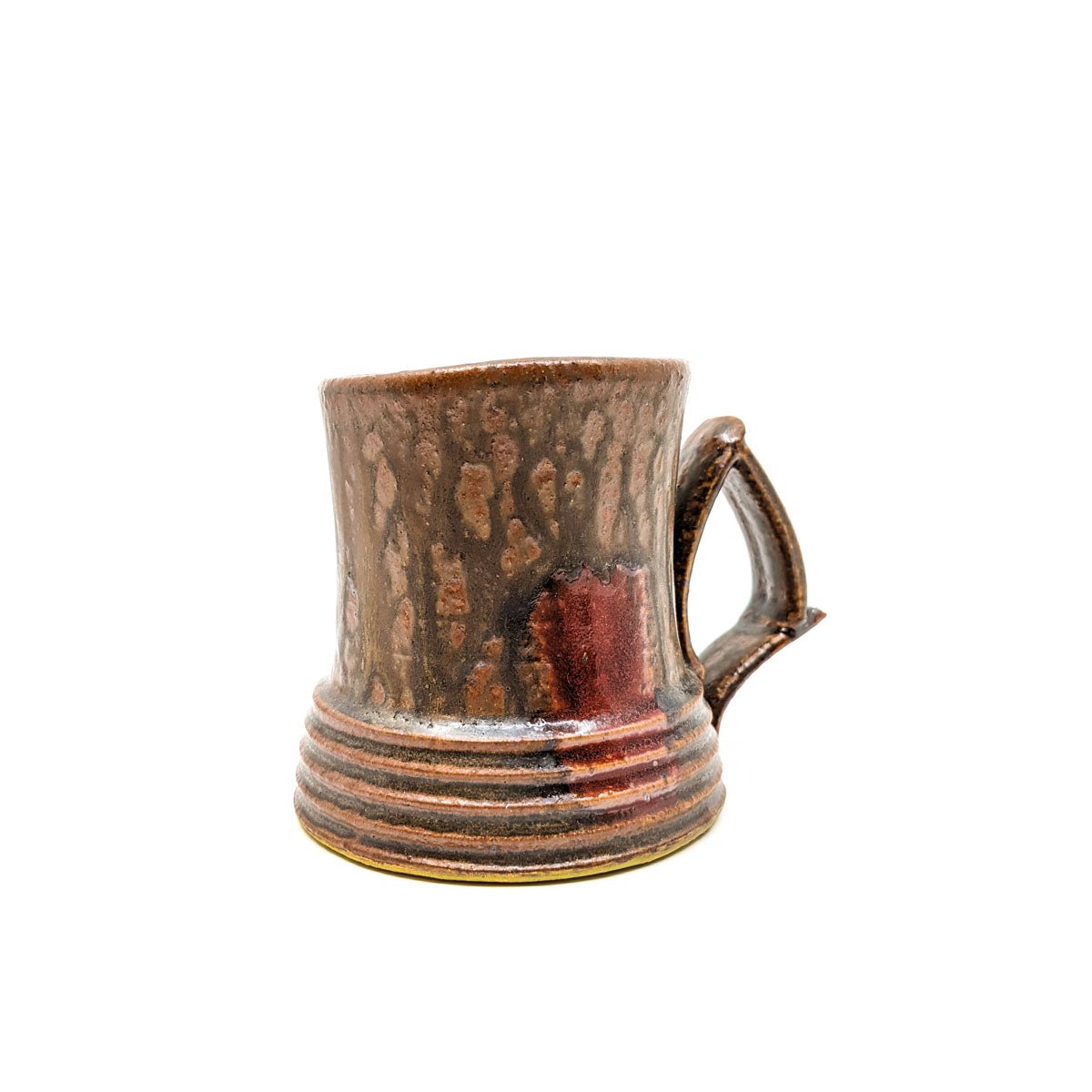 Mike Bowen - Mugs - Red Stroke/Yellow Bottom - VISUAL INDEX