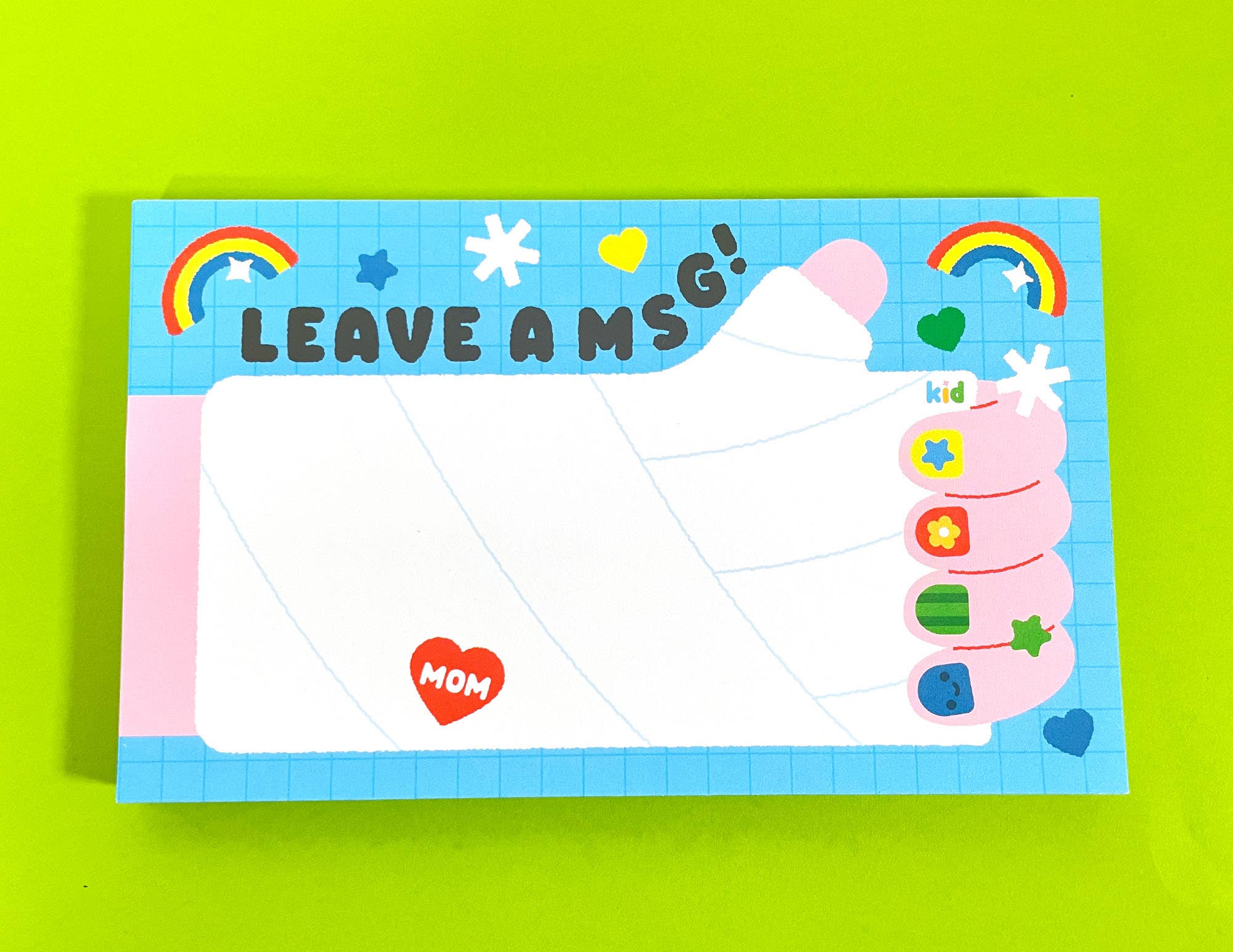 Take a Break Notepad | Arm Cast | Cute Y2K Stationery Gift