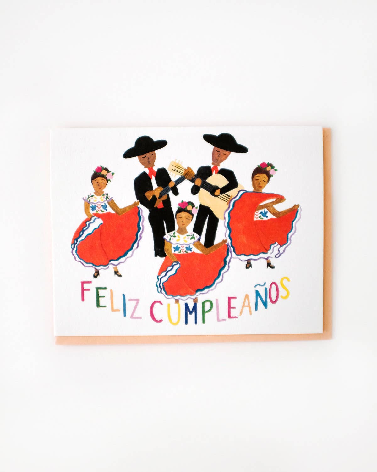 Feliz Cumpleaños Dancers Card