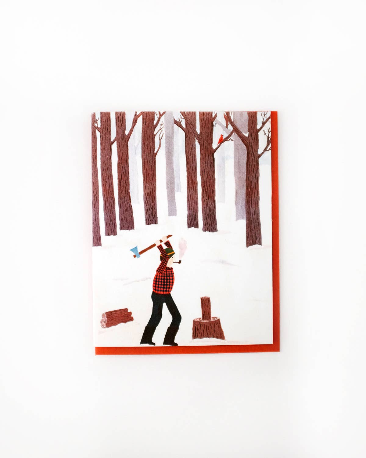 Lumberjack Card