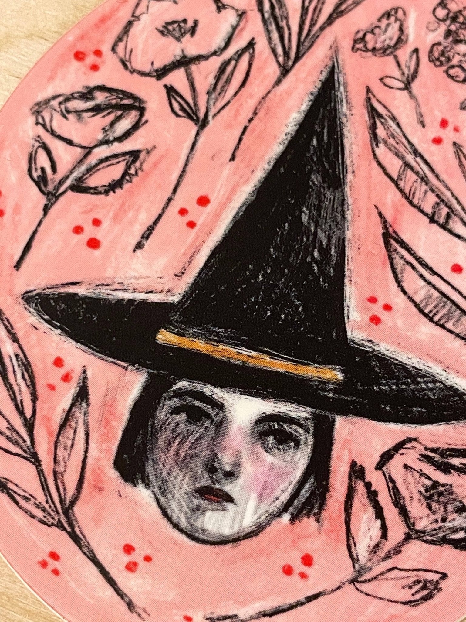 Amanda Blake - Witch sticker - VISUAL INDEX