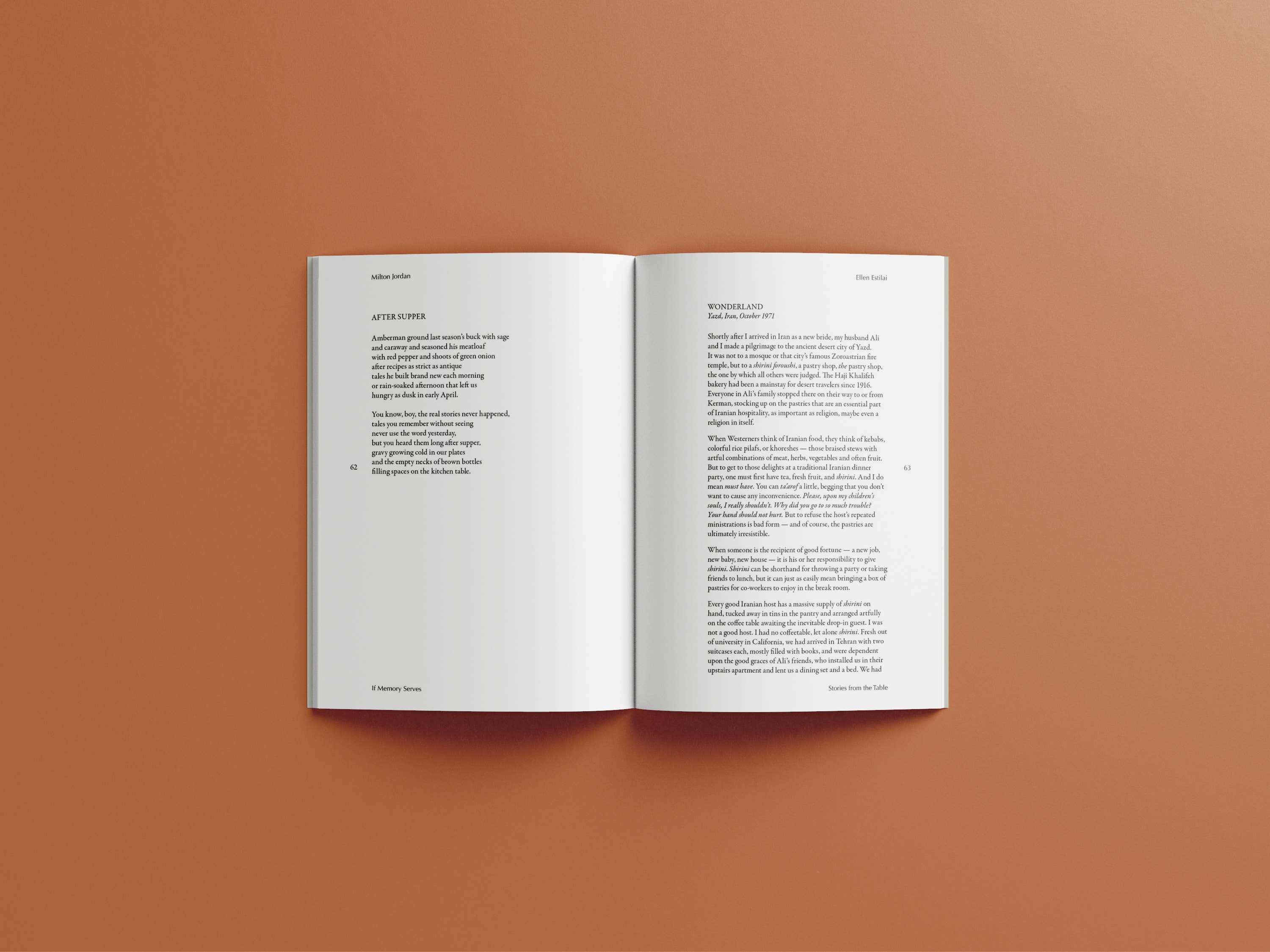 If Memory Serves: Stories from the Table Anthology