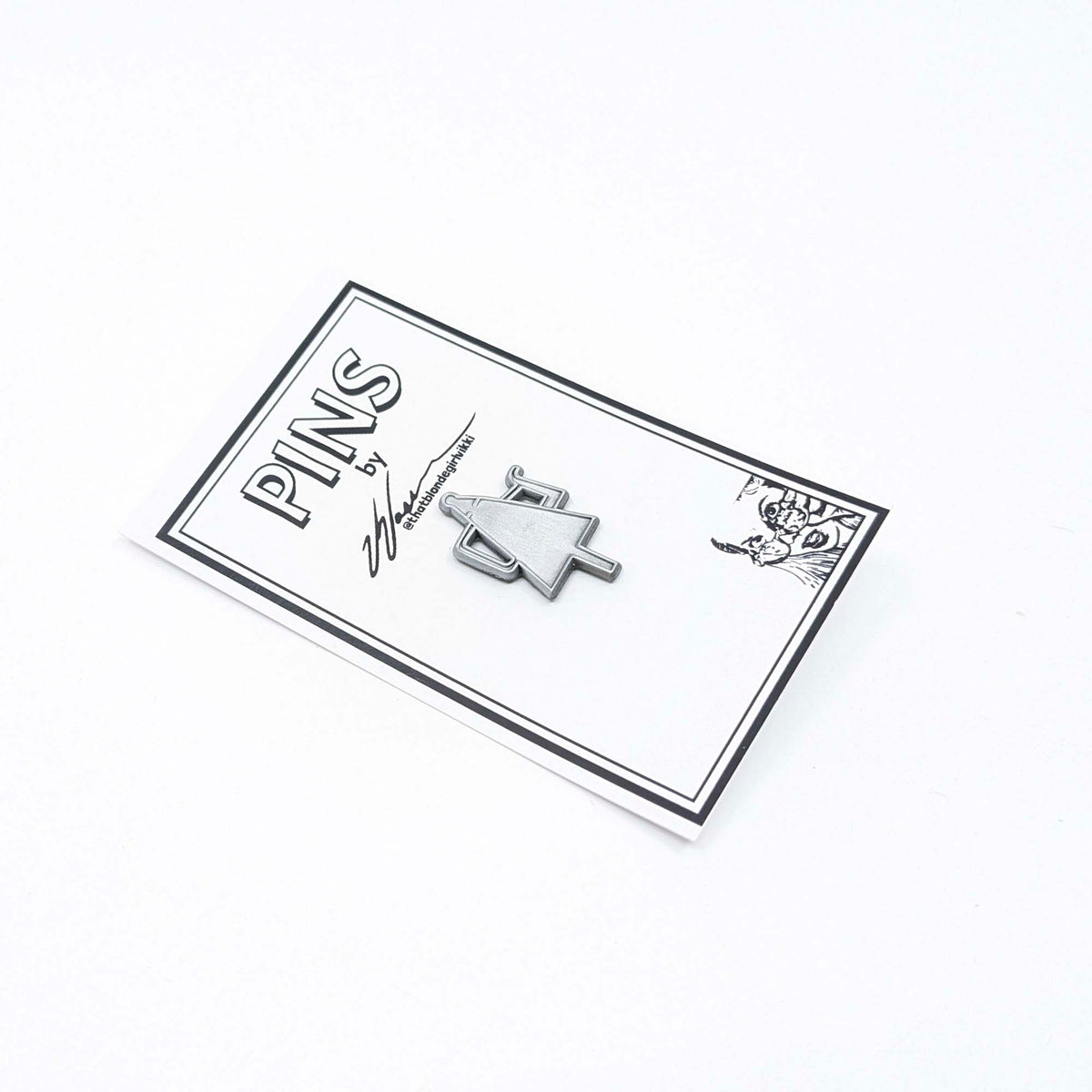 Vikki Vassar - Winston - Salem Pins - Winston - Salem Coffee Pot Pin - VISUAL INDEX