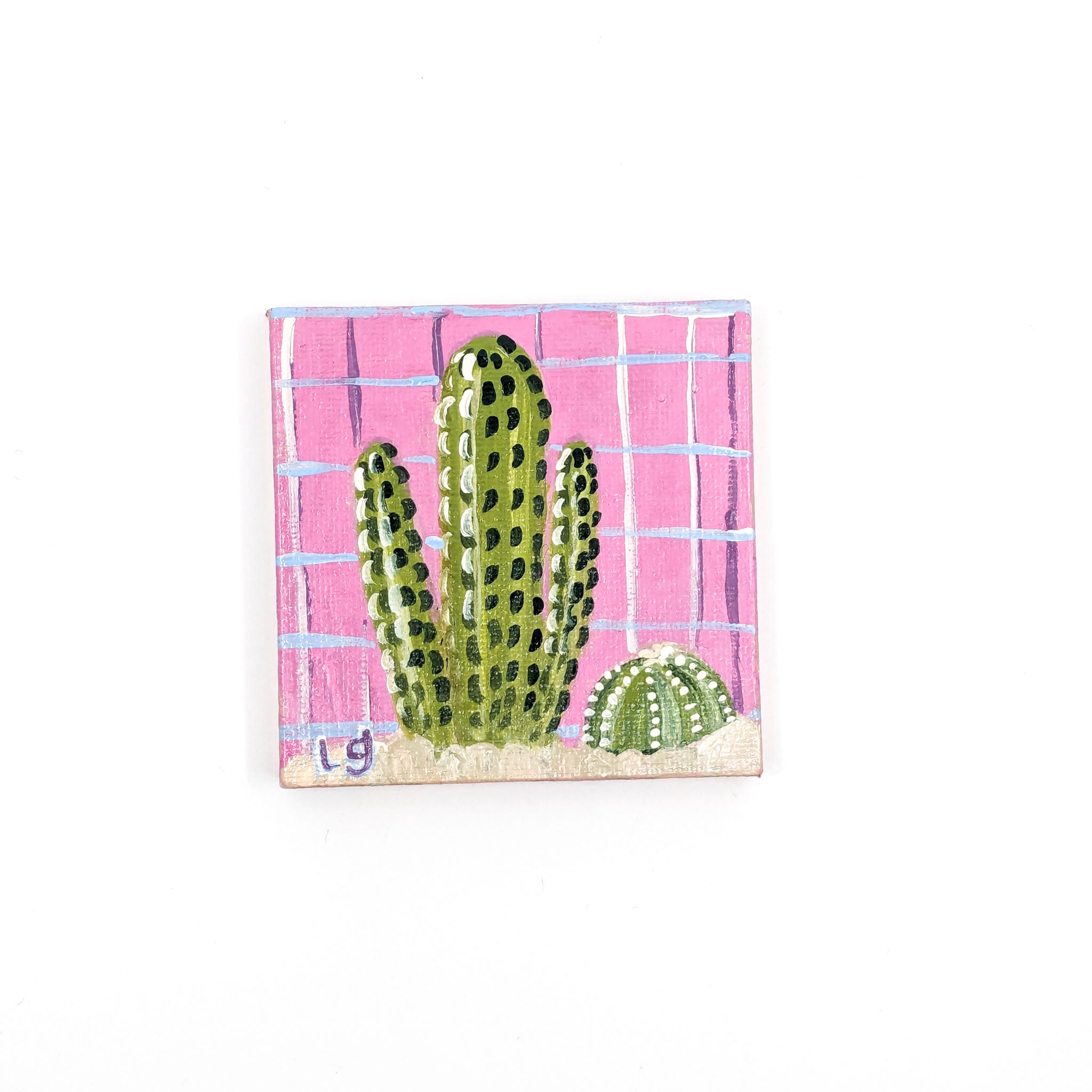 Tiny Cacti Paintings