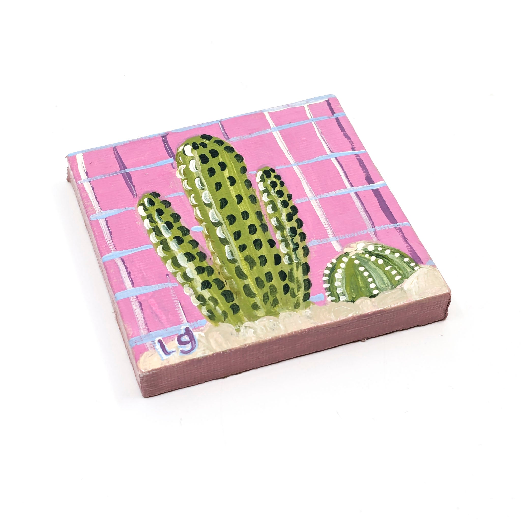 Tiny Cacti Paintings