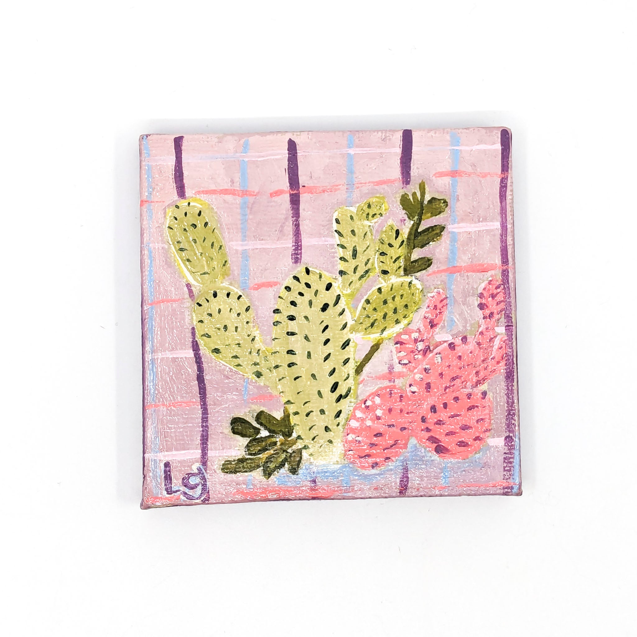 Tiny Cacti Paintings