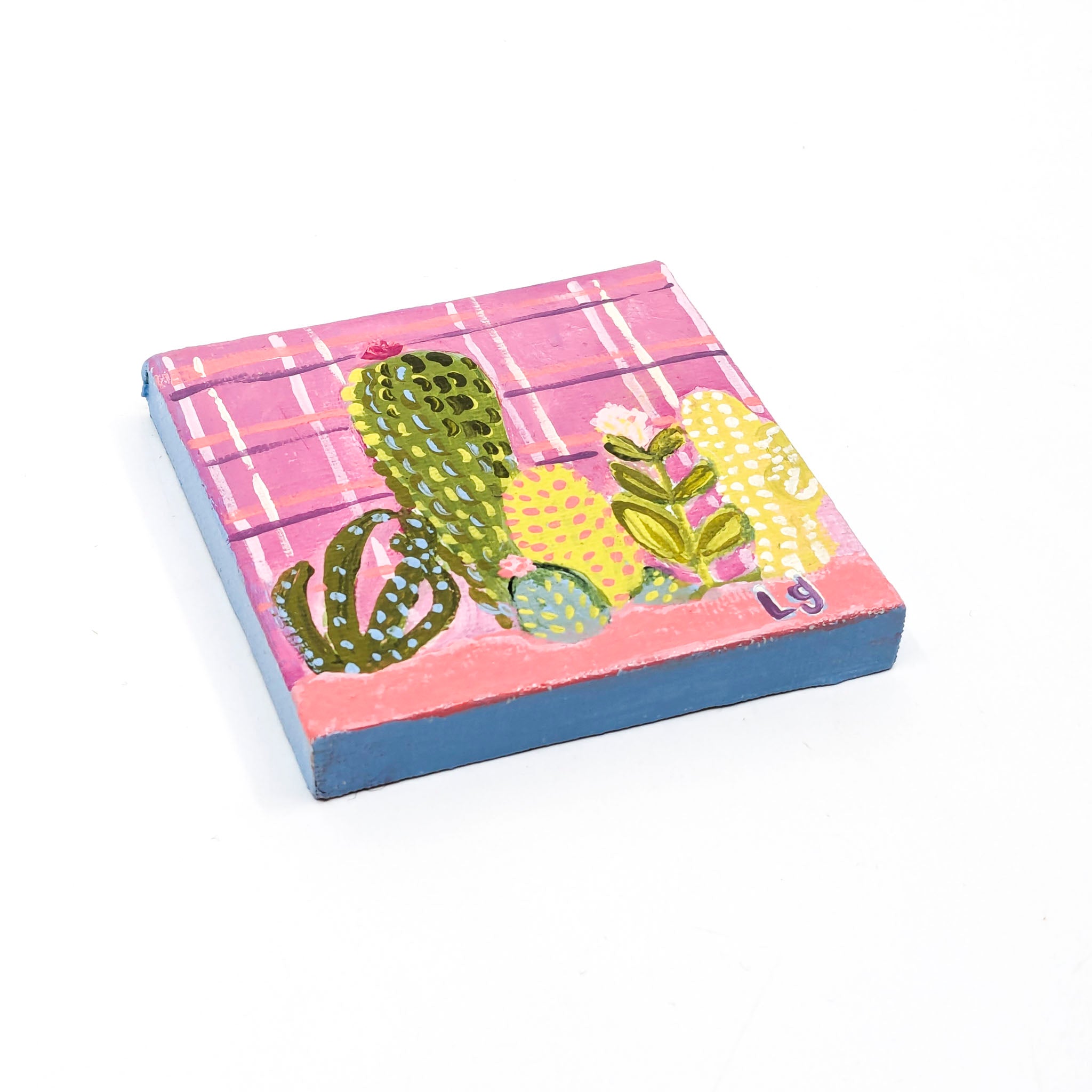 Tiny Cacti Paintings