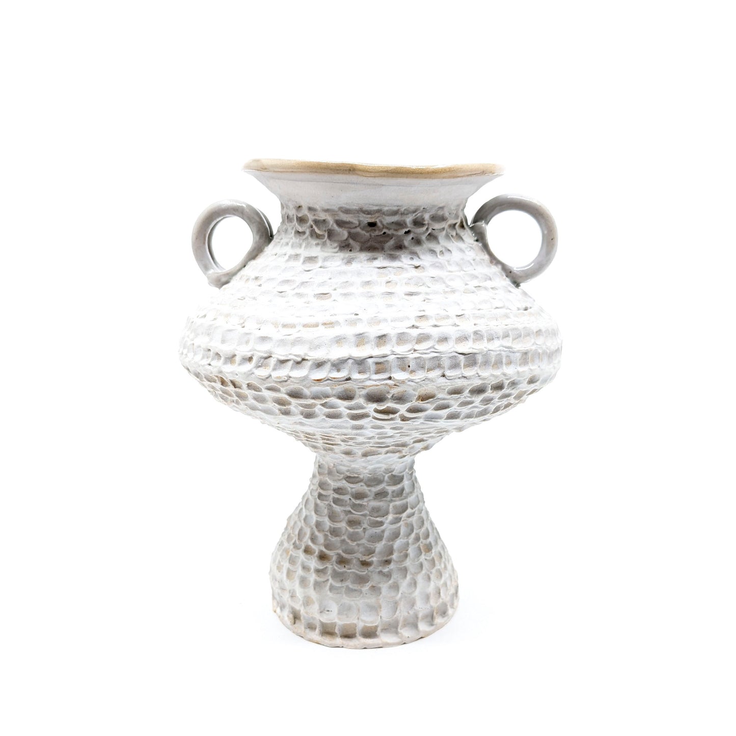 Fluted Vase with Handles