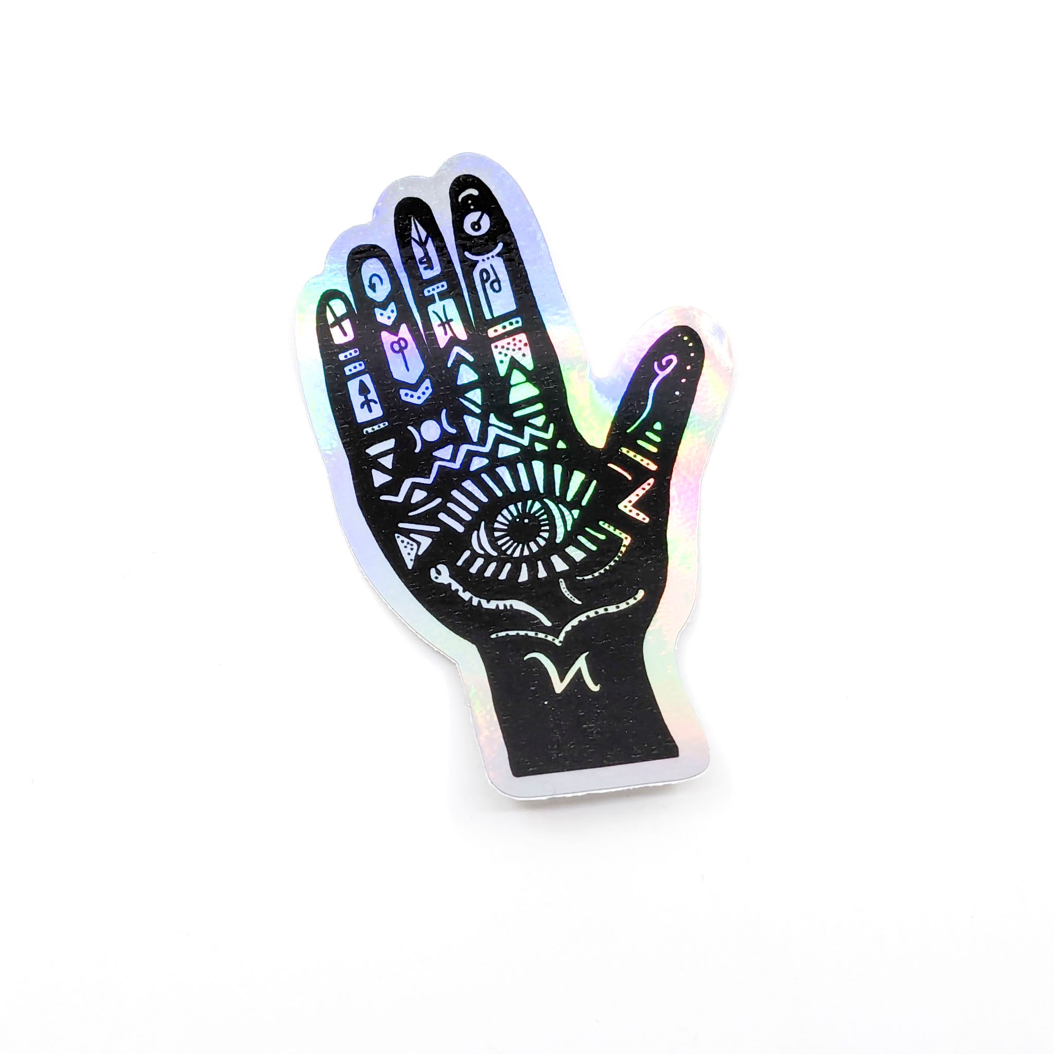 Holo Magic Hand- Sticker