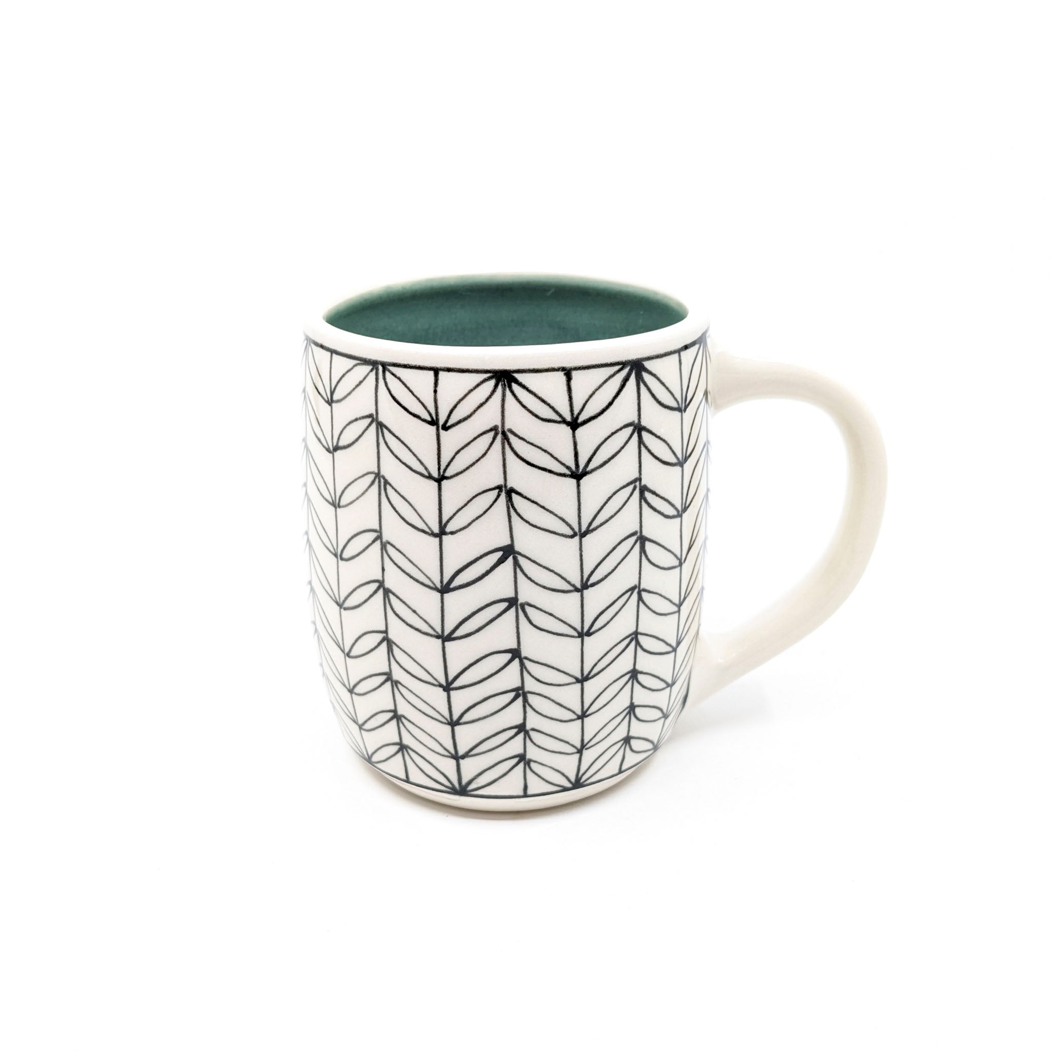 Leaf Pattern, Mugs