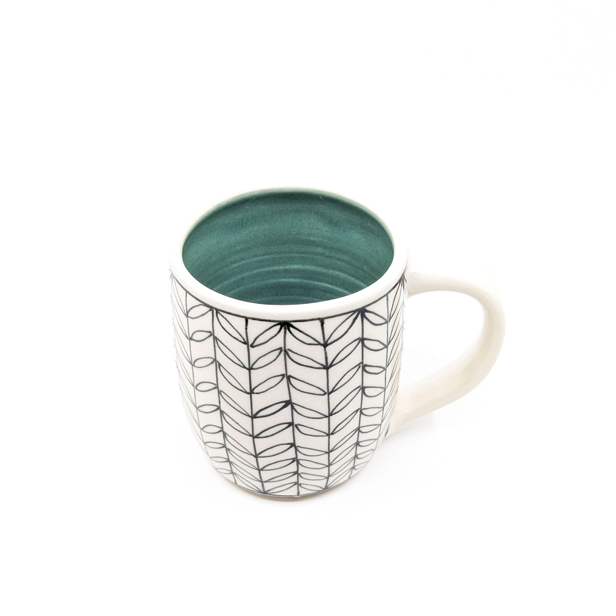 Leaf Pattern, Mugs