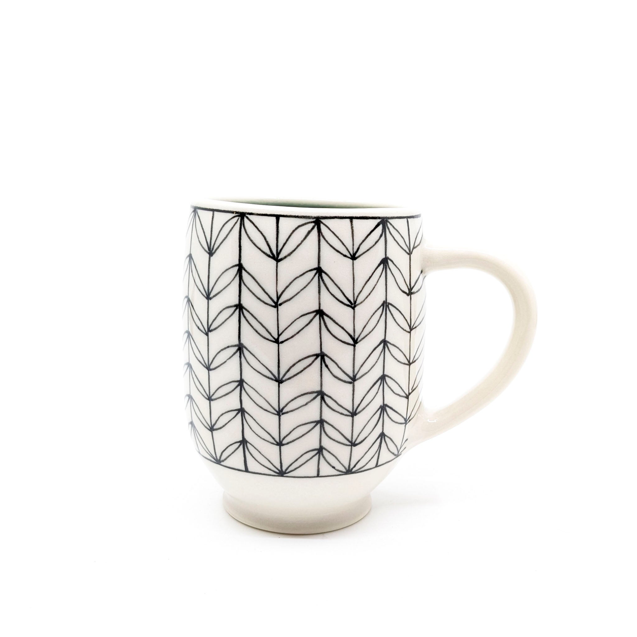 Leaf Pattern, Mugs