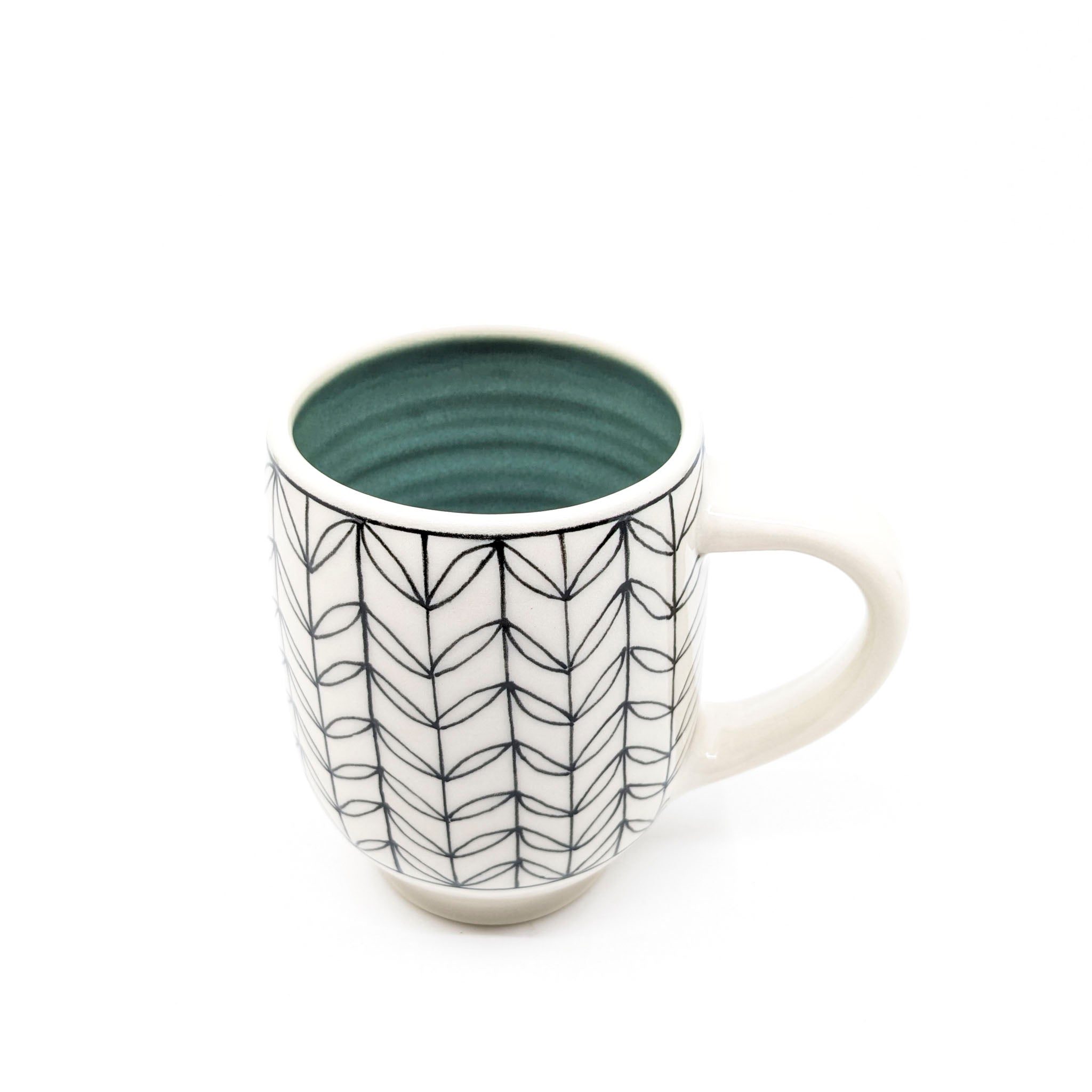 Leaf Pattern, Mugs