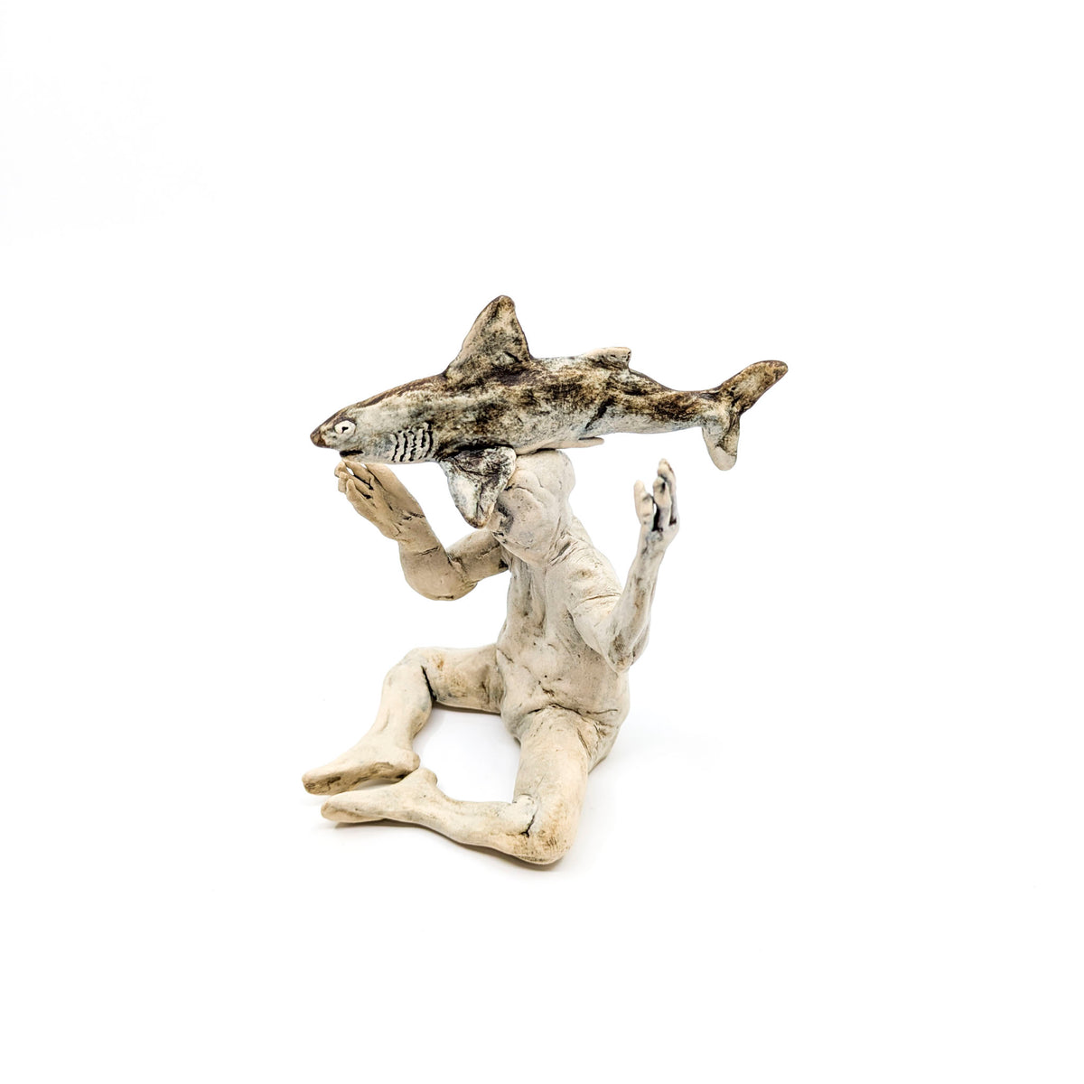 Aggie Zed - Figure with Animal Head - Shark Man - VISUAL INDEX