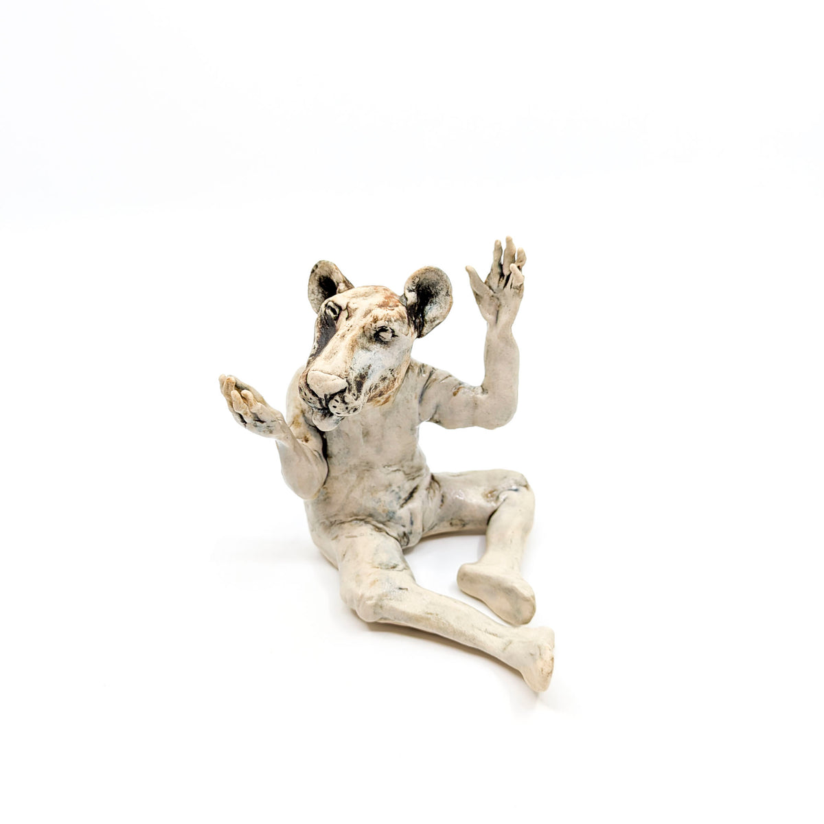 Aggie Zed - Figure with Animal Head - Cat Man - VISUAL INDEX