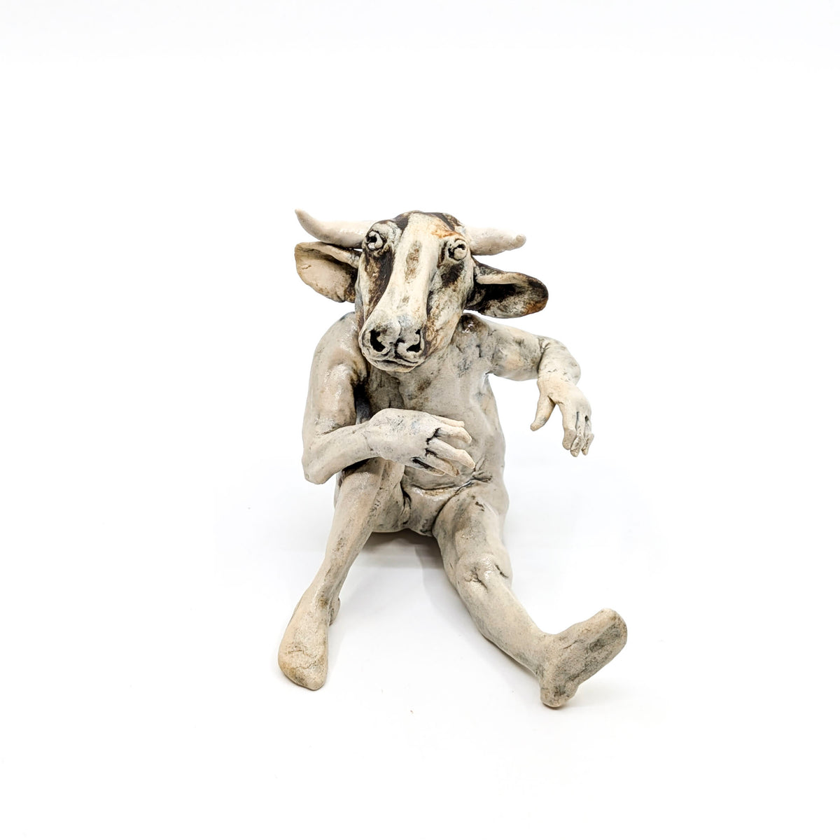 Aggie Zed - Figure with Animal Head - Bull Man - VISUAL INDEX