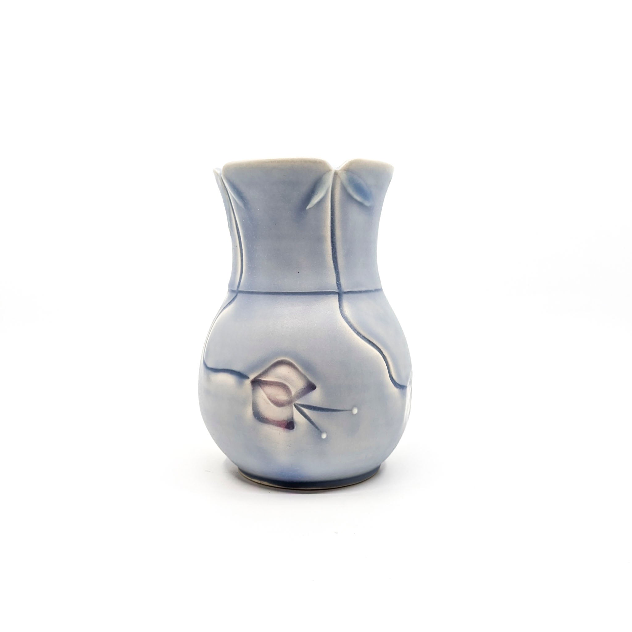 Small Periwinkle Petals Vase