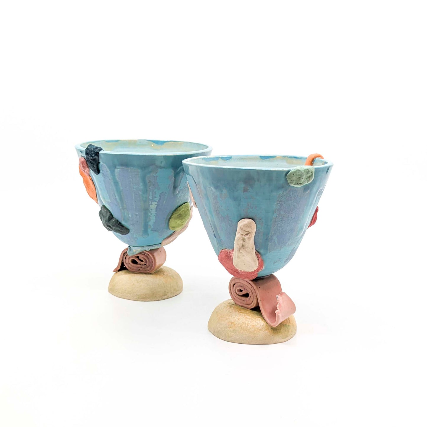 Gum Goblets Pair