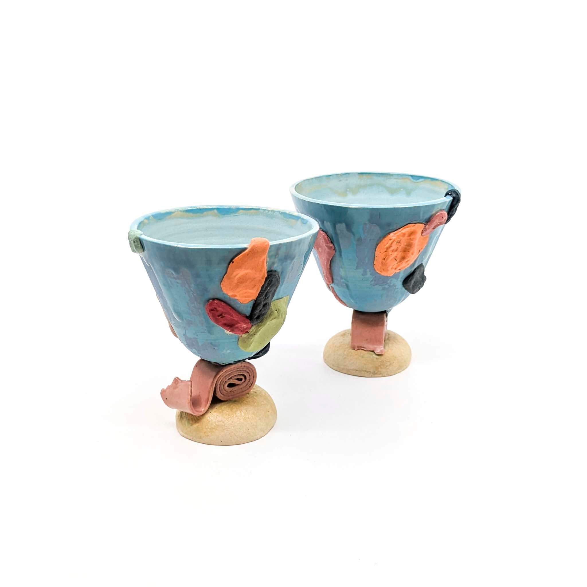 Gum Goblets Pair