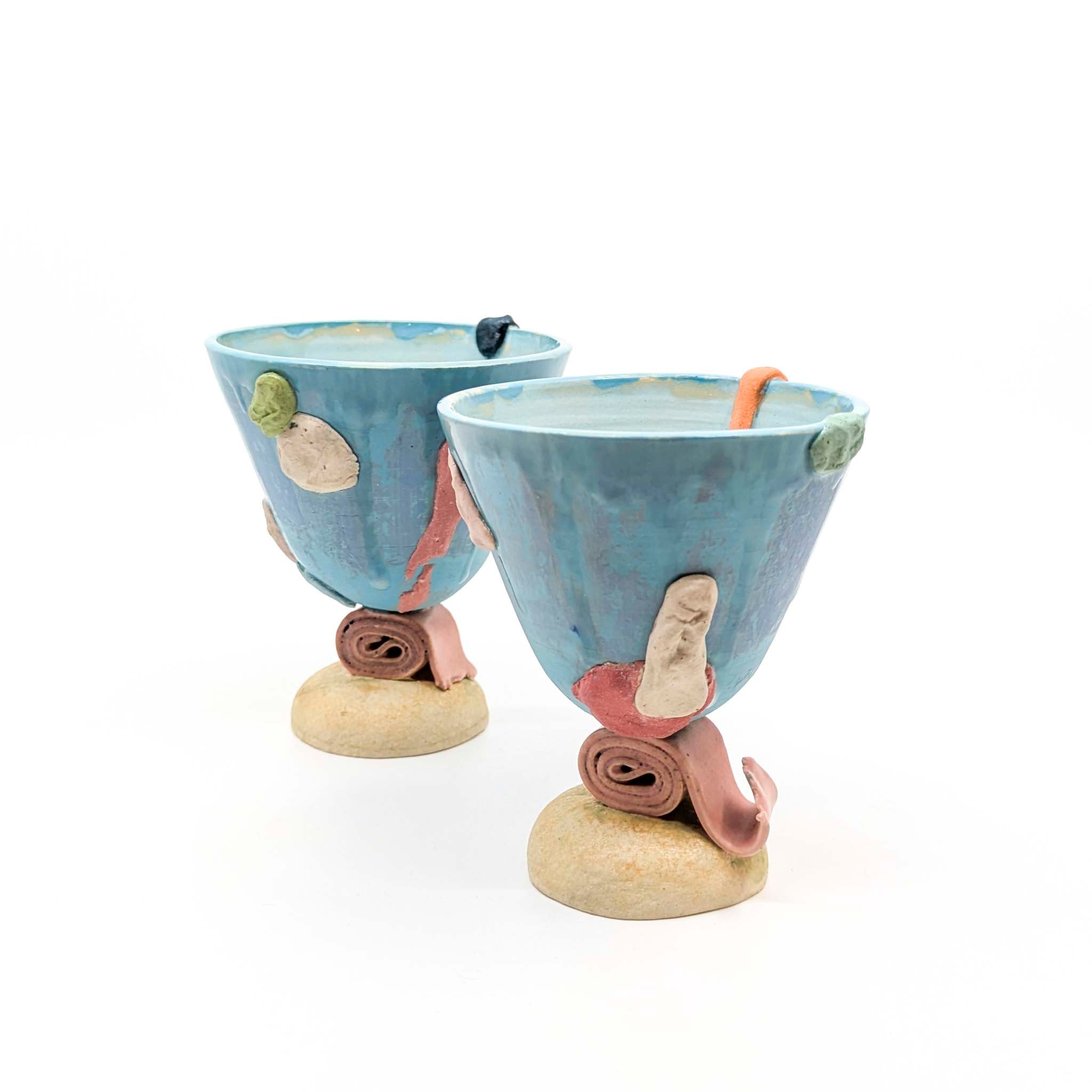 Gum Goblets Pair