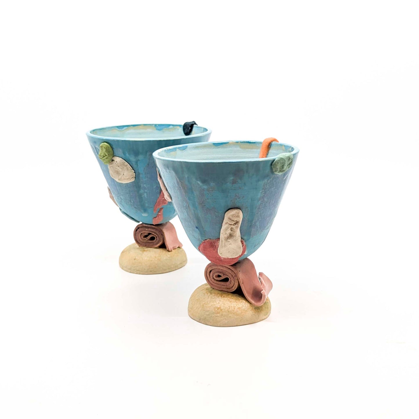 Gum Goblets Pair