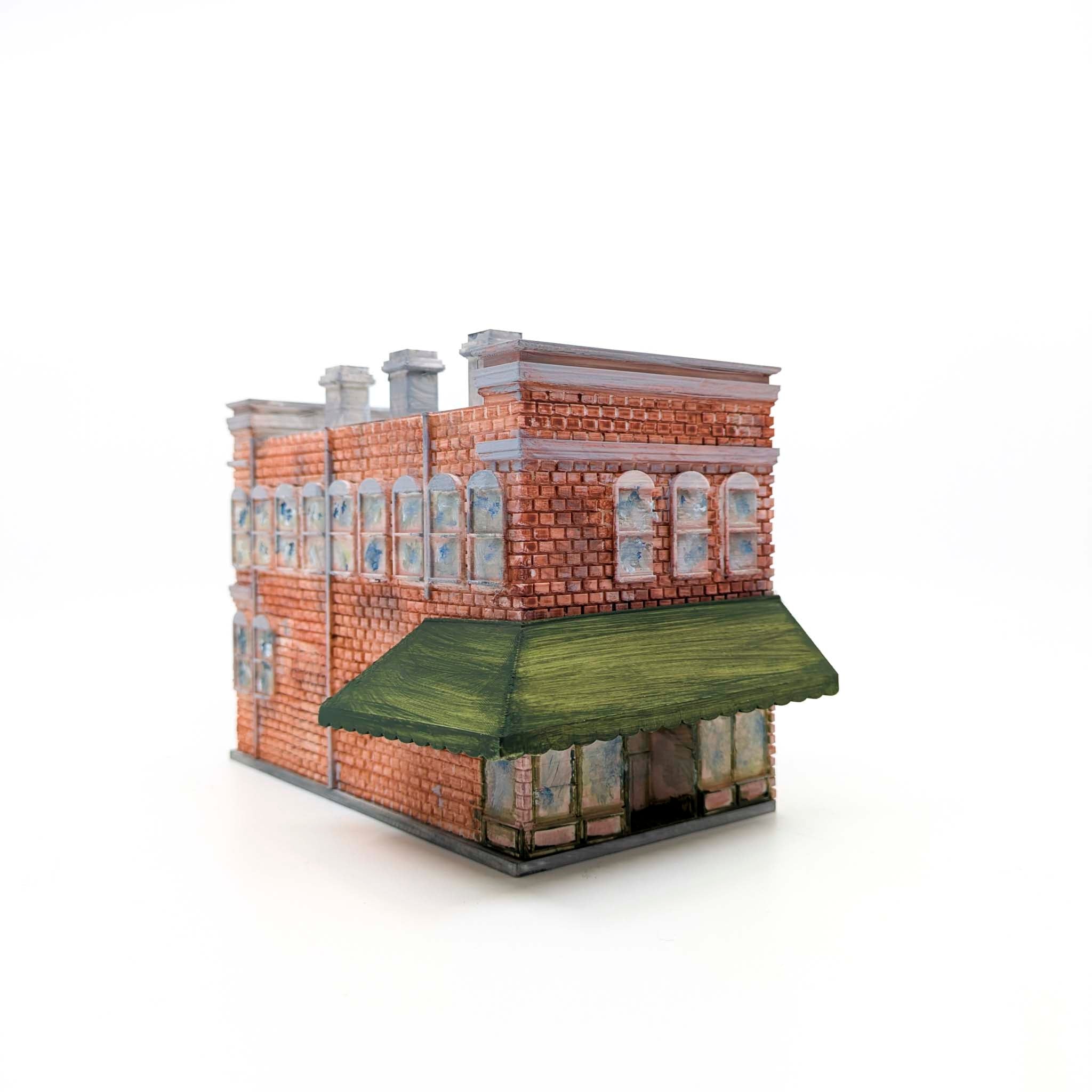 VISUAL INDEX - Visual Index Holiday Cottage — 3D - Printed Paintable Putz - VISUAL INDEX