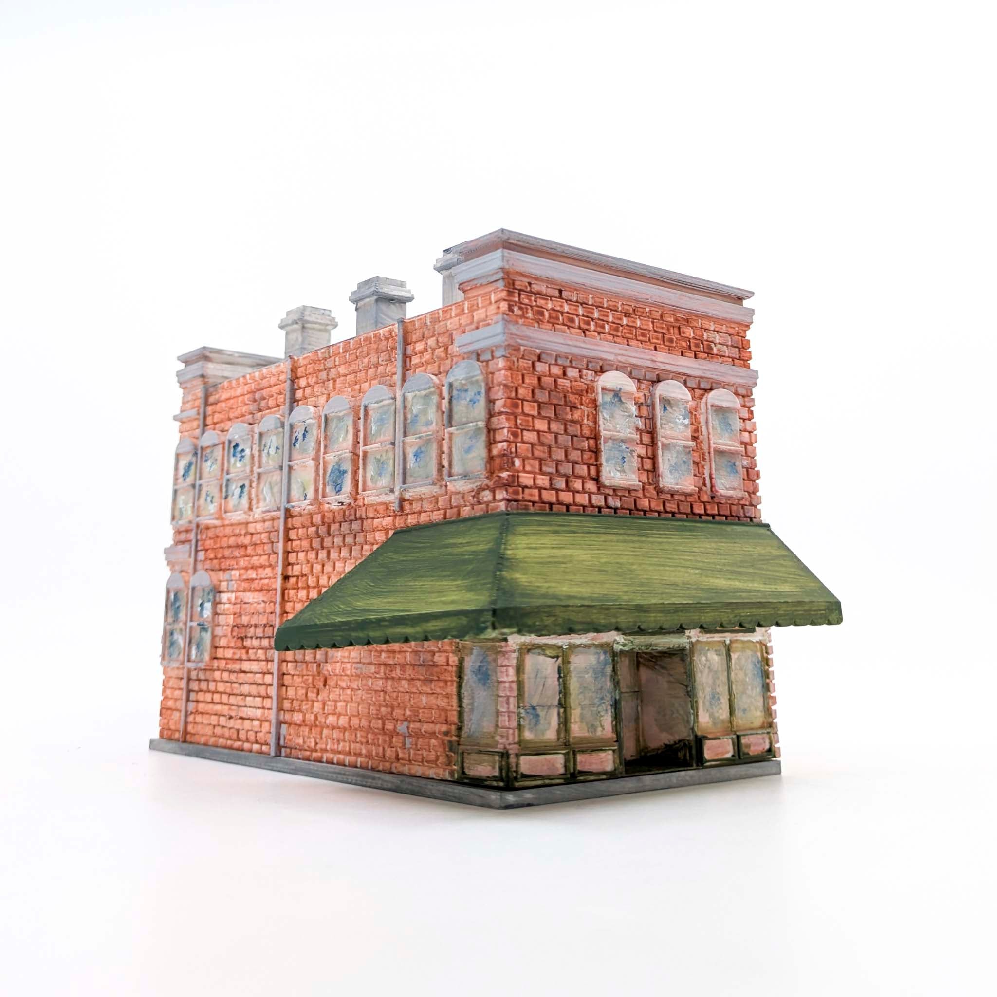 VISUAL INDEX - Visual Index Holiday Cottage — 3D - Printed Paintable Putz - VISUAL INDEX