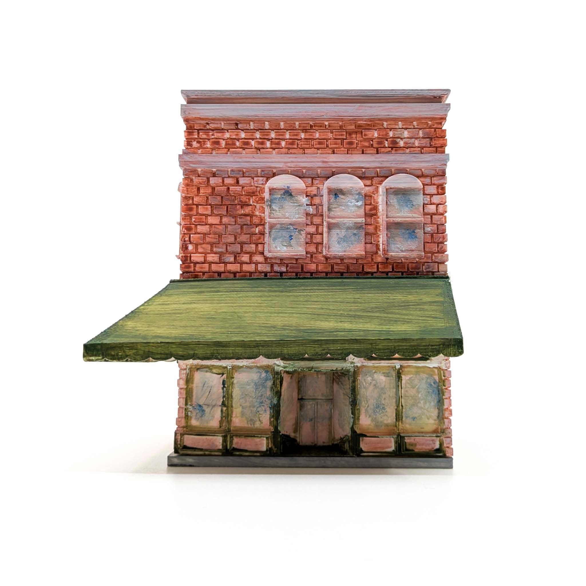 VISUAL INDEX - Visual Index Holiday Cottage — 3D - Printed Paintable Putz - VISUAL INDEX