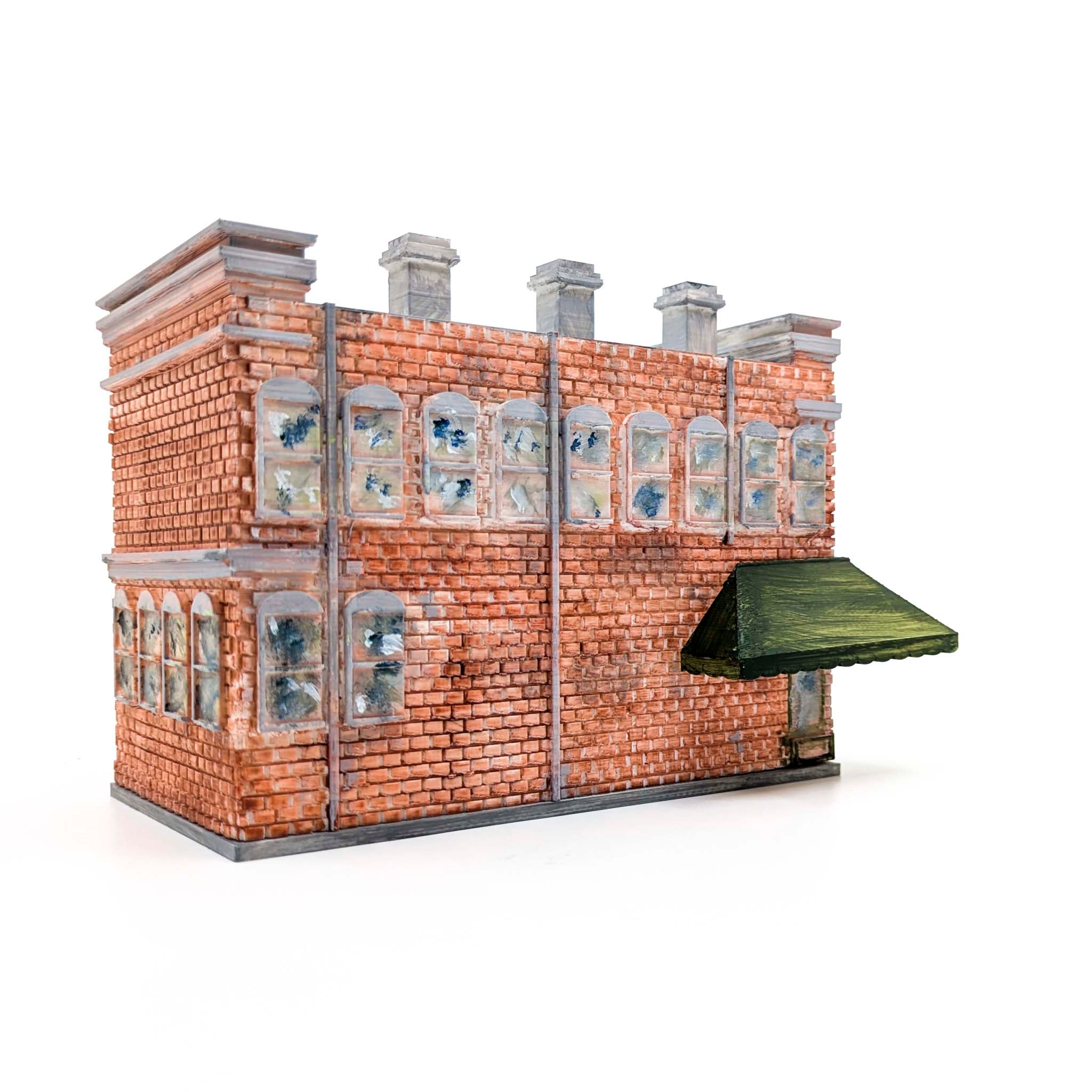 VISUAL INDEX - Visual Index Holiday Cottage — 3D - Printed Paintable Putz - VISUAL INDEX