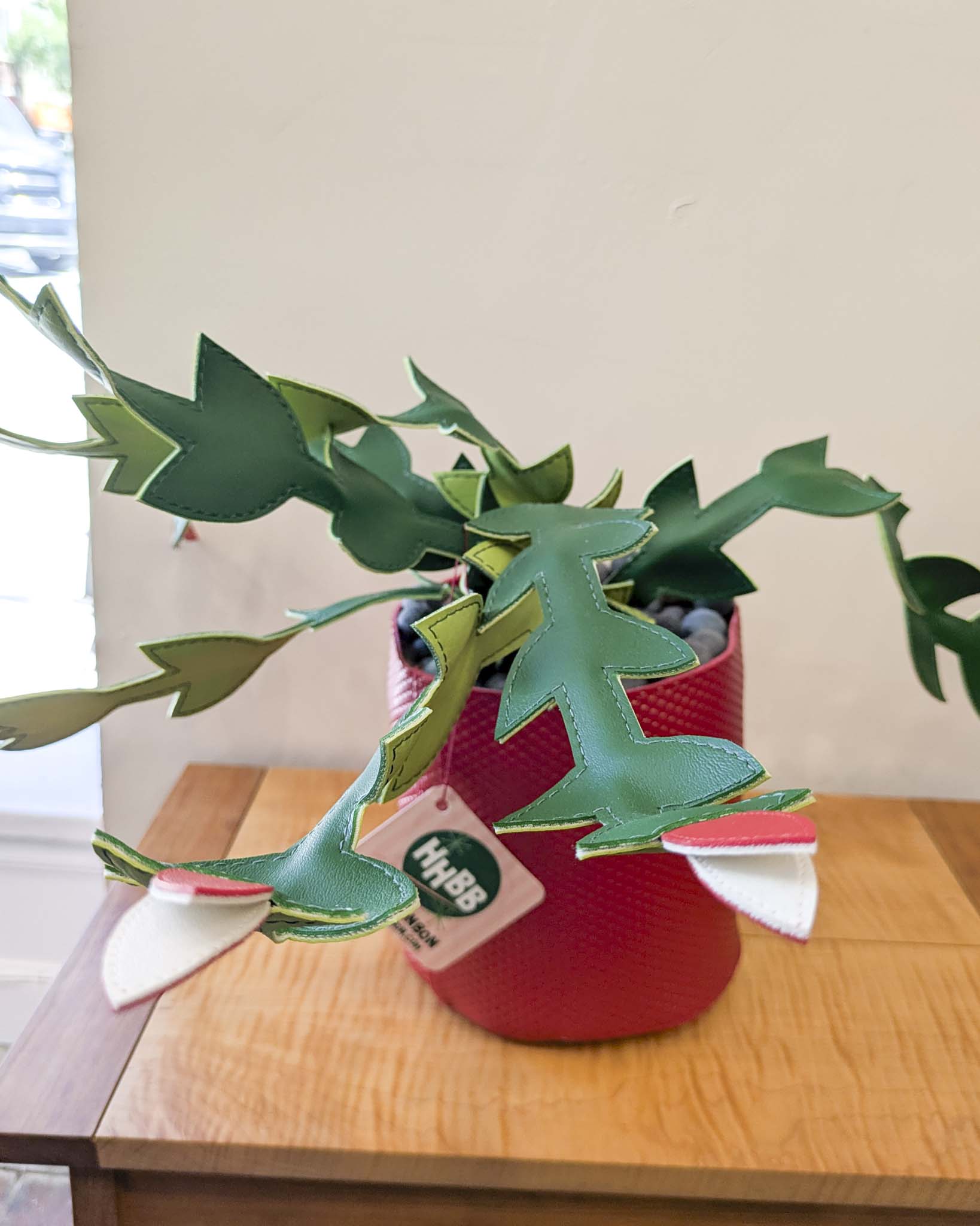 Large Fake Plant- Christmas Cactus with Red Flowers (2 Styles)