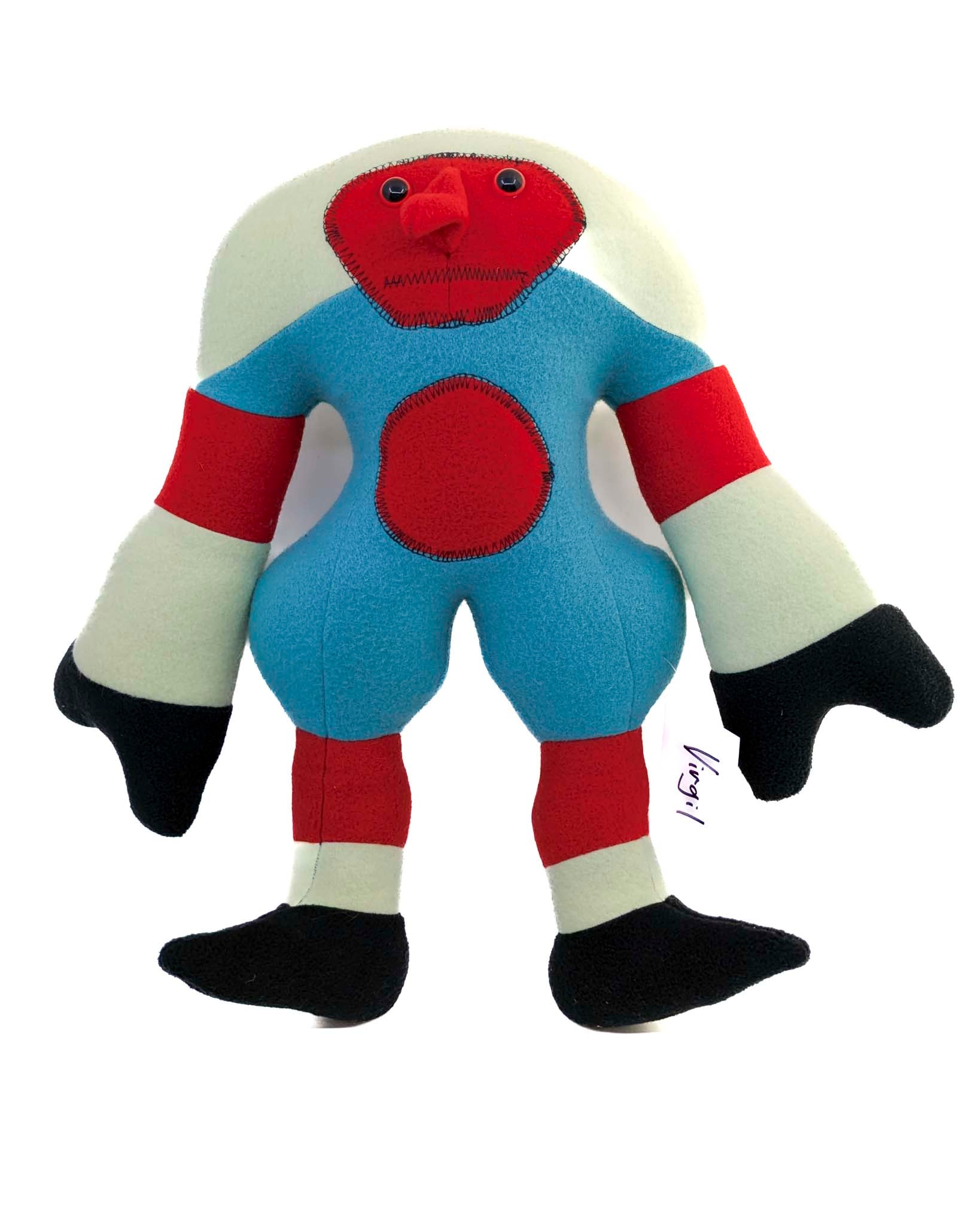 Virgil- Oringal Handmade Monster Plushie