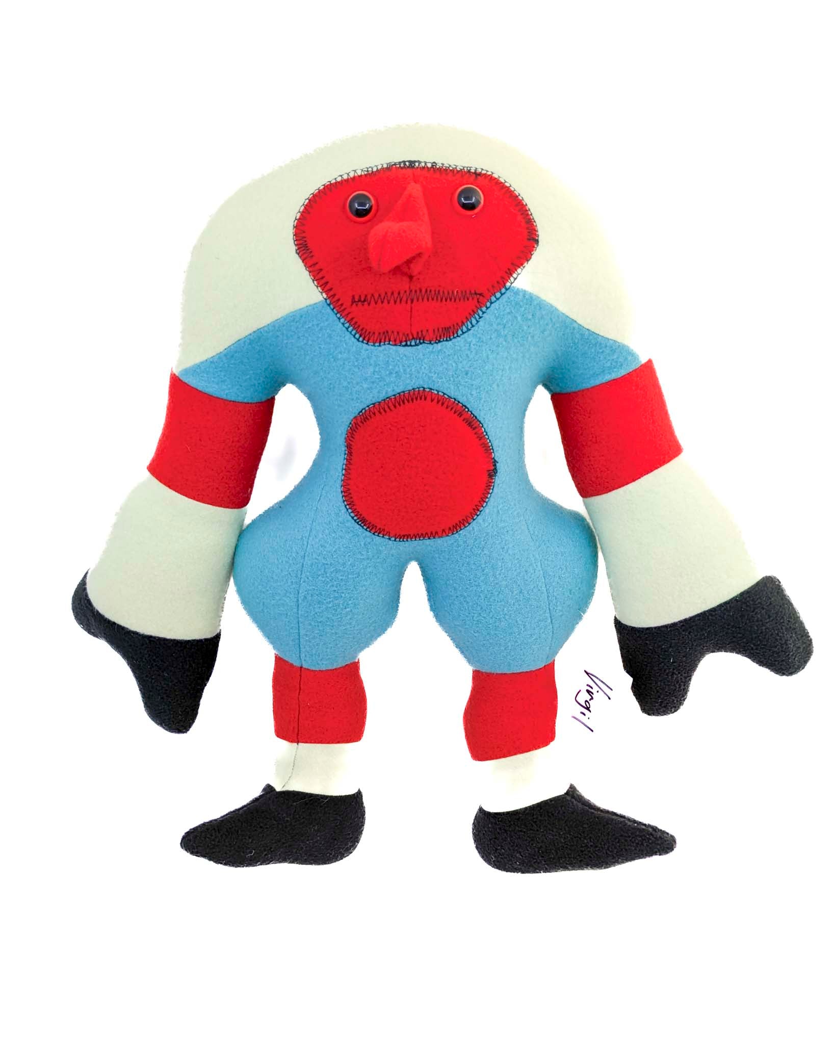 Virgil- Oringal Handmade Monster Plushie
