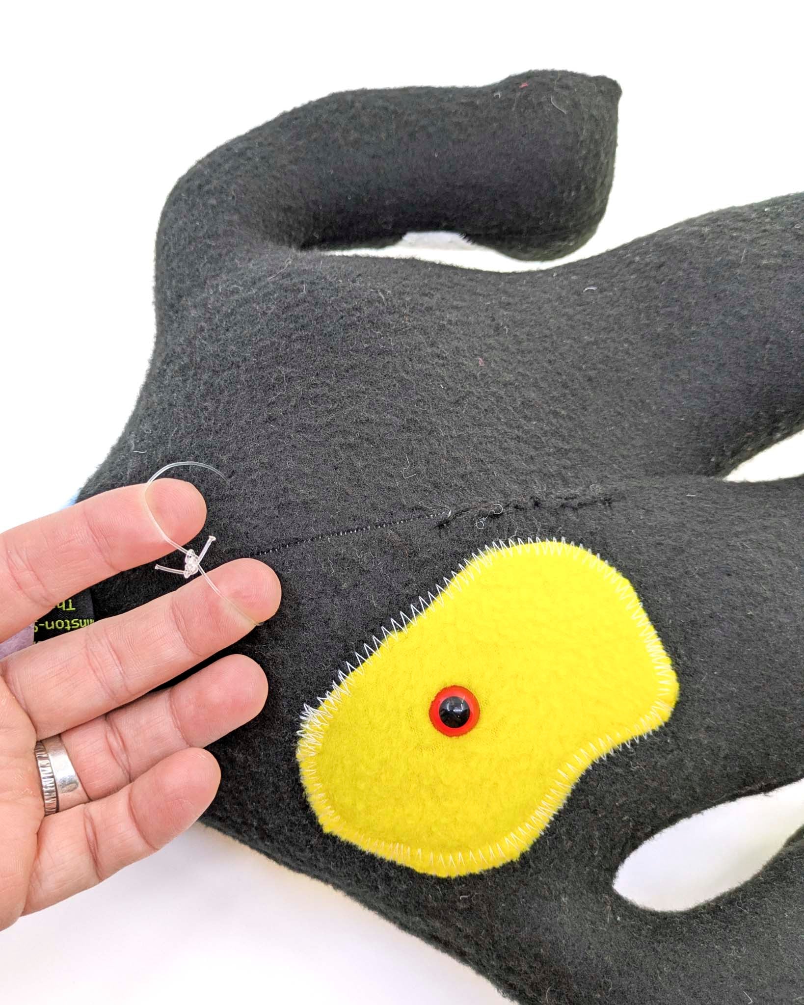 Plinth- Original Handmade Monster Plushie