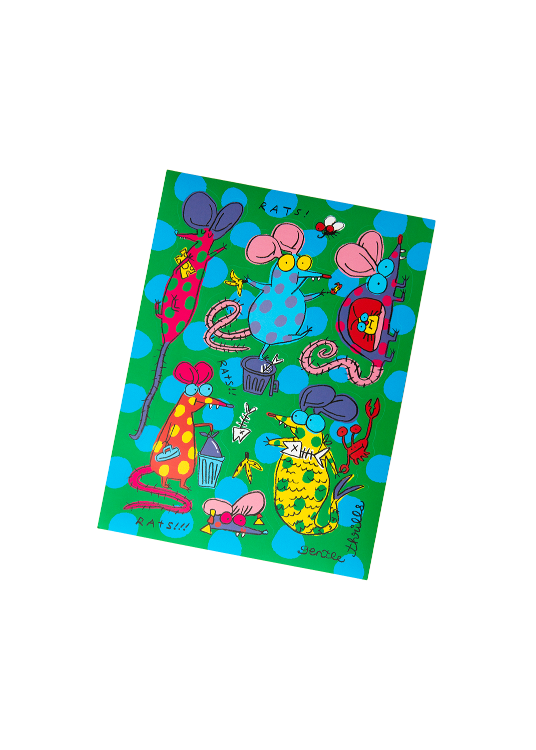 Rats sticker sheet