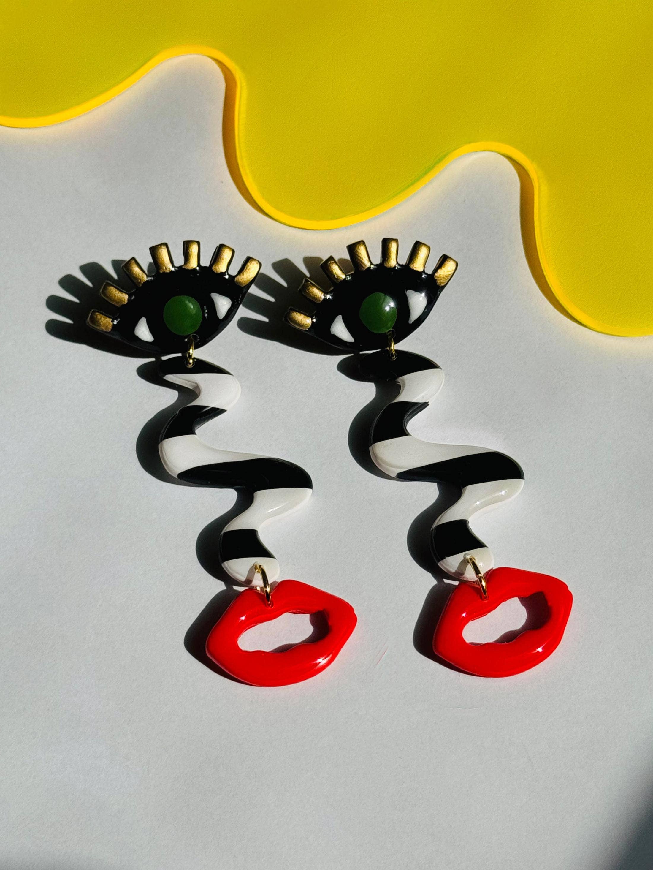 See It, Don't Say It Earrings