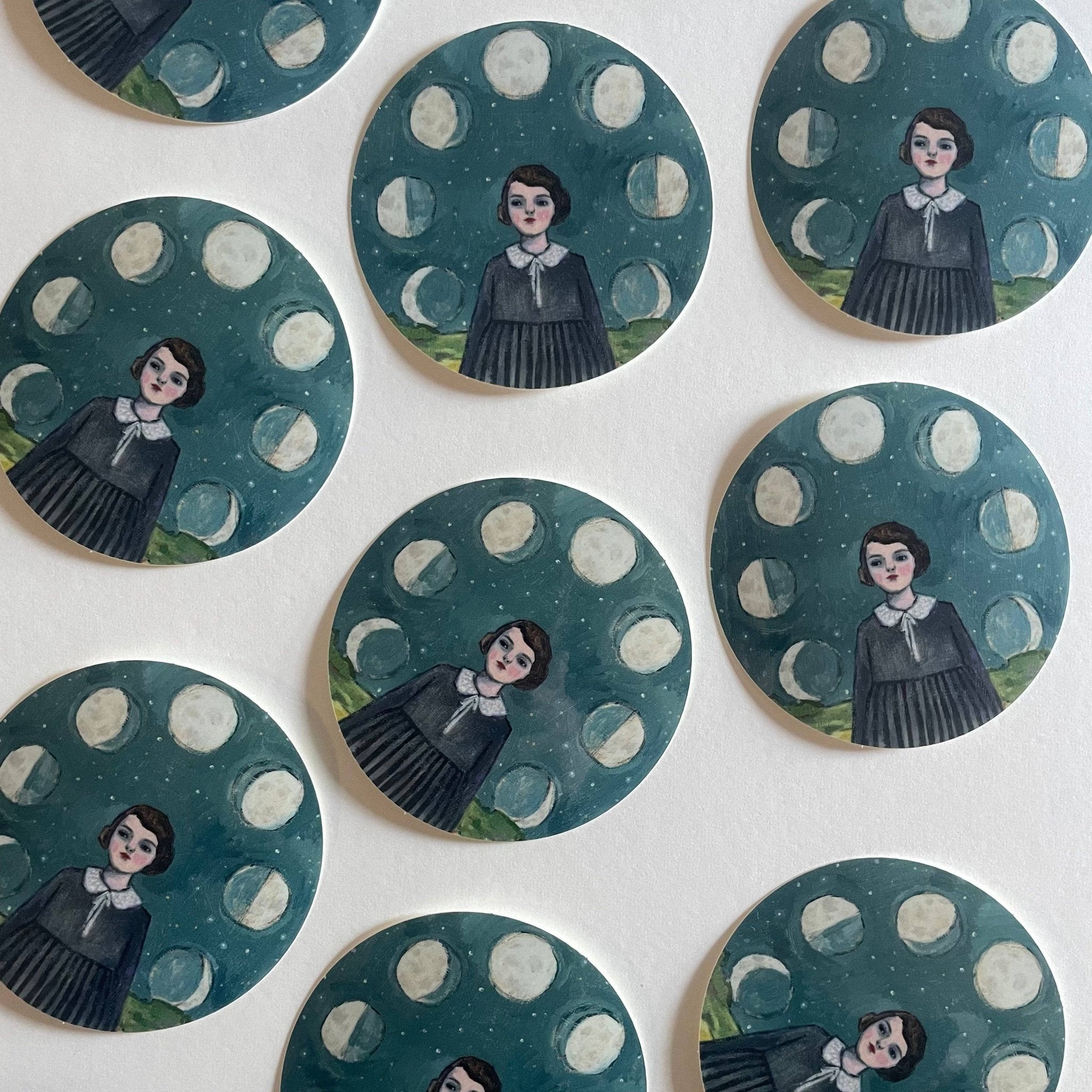 Amanda Blake - Marion found her place in the universe sticker - VISUAL INDEX