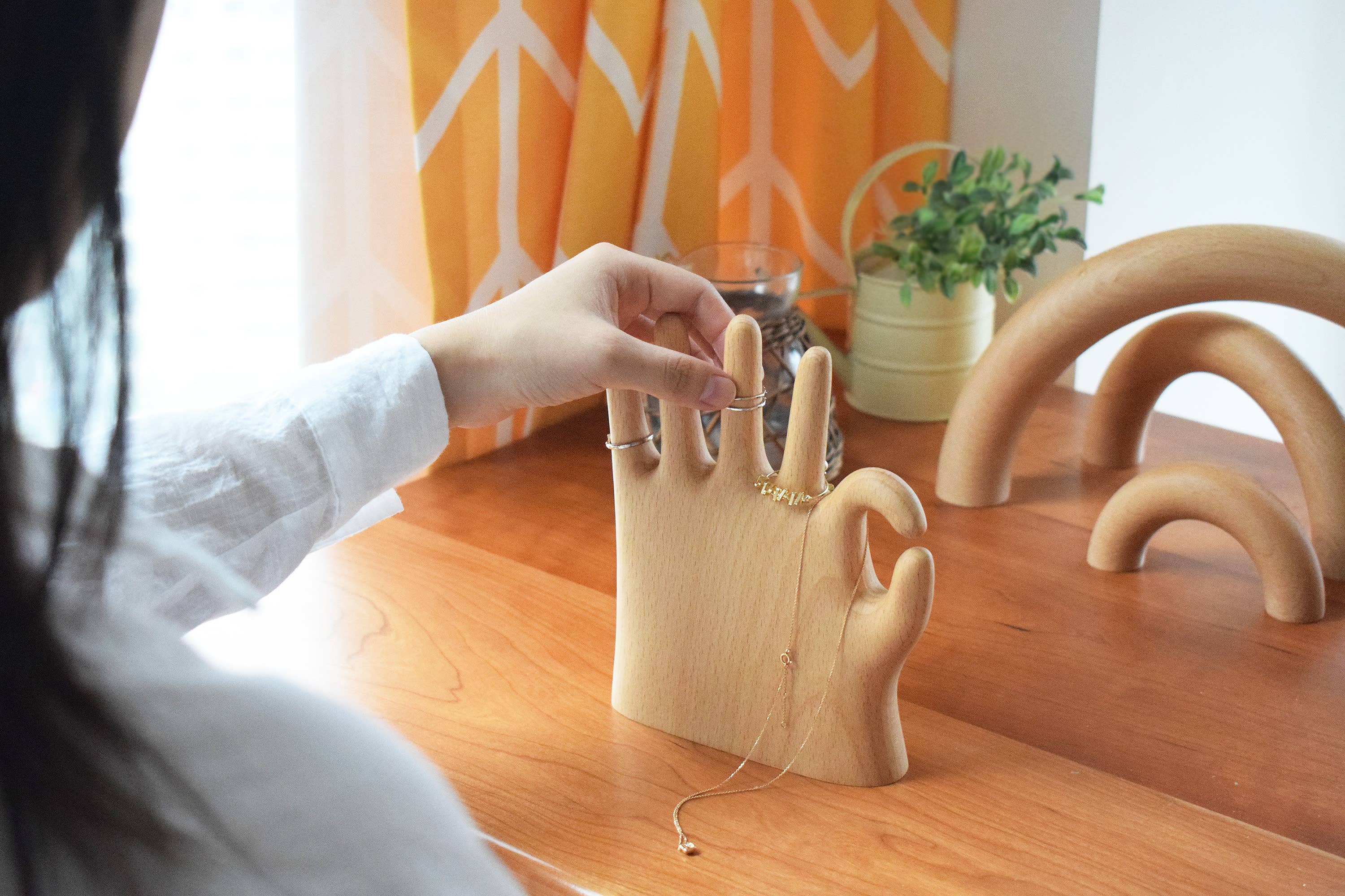 More Fingers OK - Jewelry Display/Table Decor