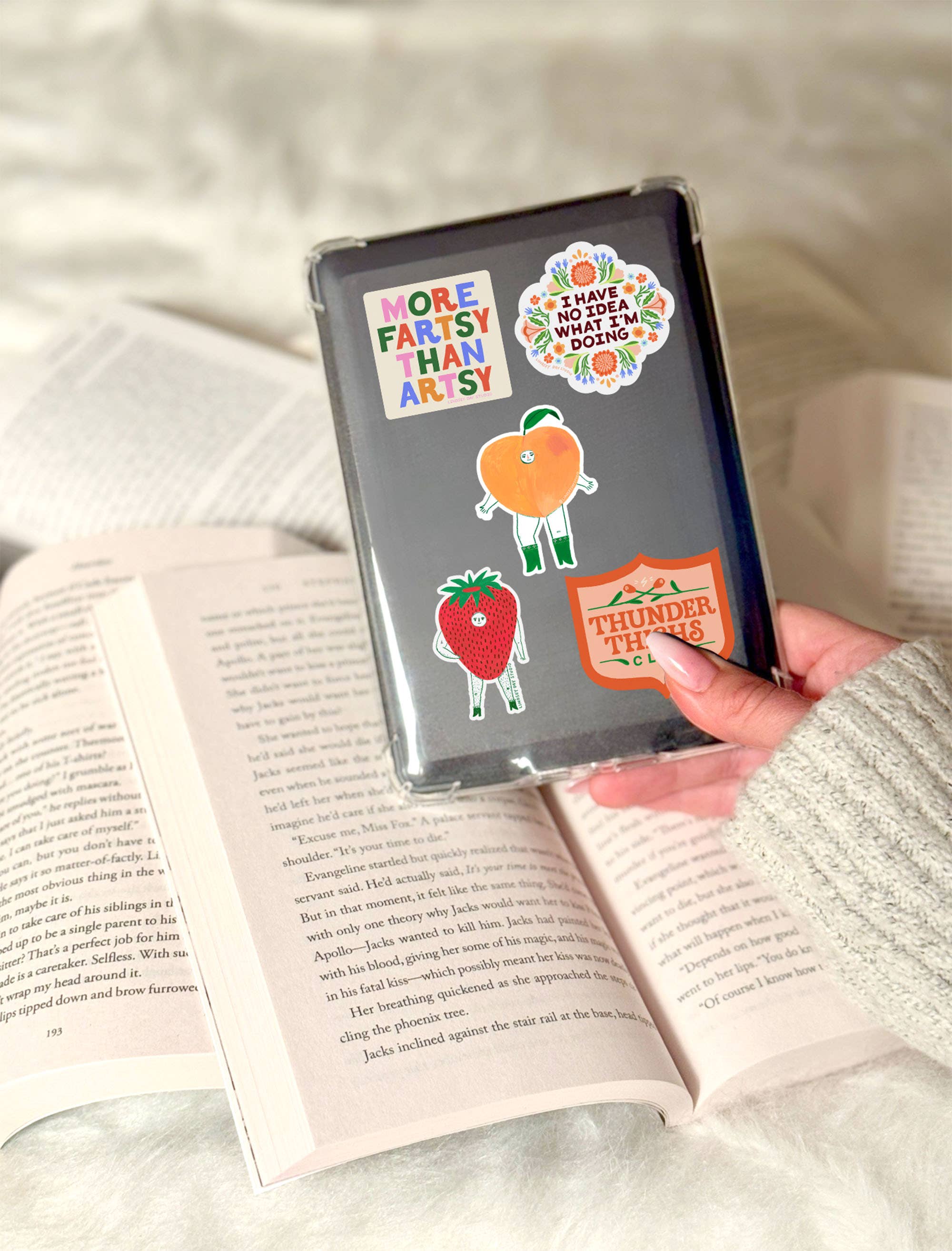 Pepper Peach Sticker, Food Sticker, Funny Sticker