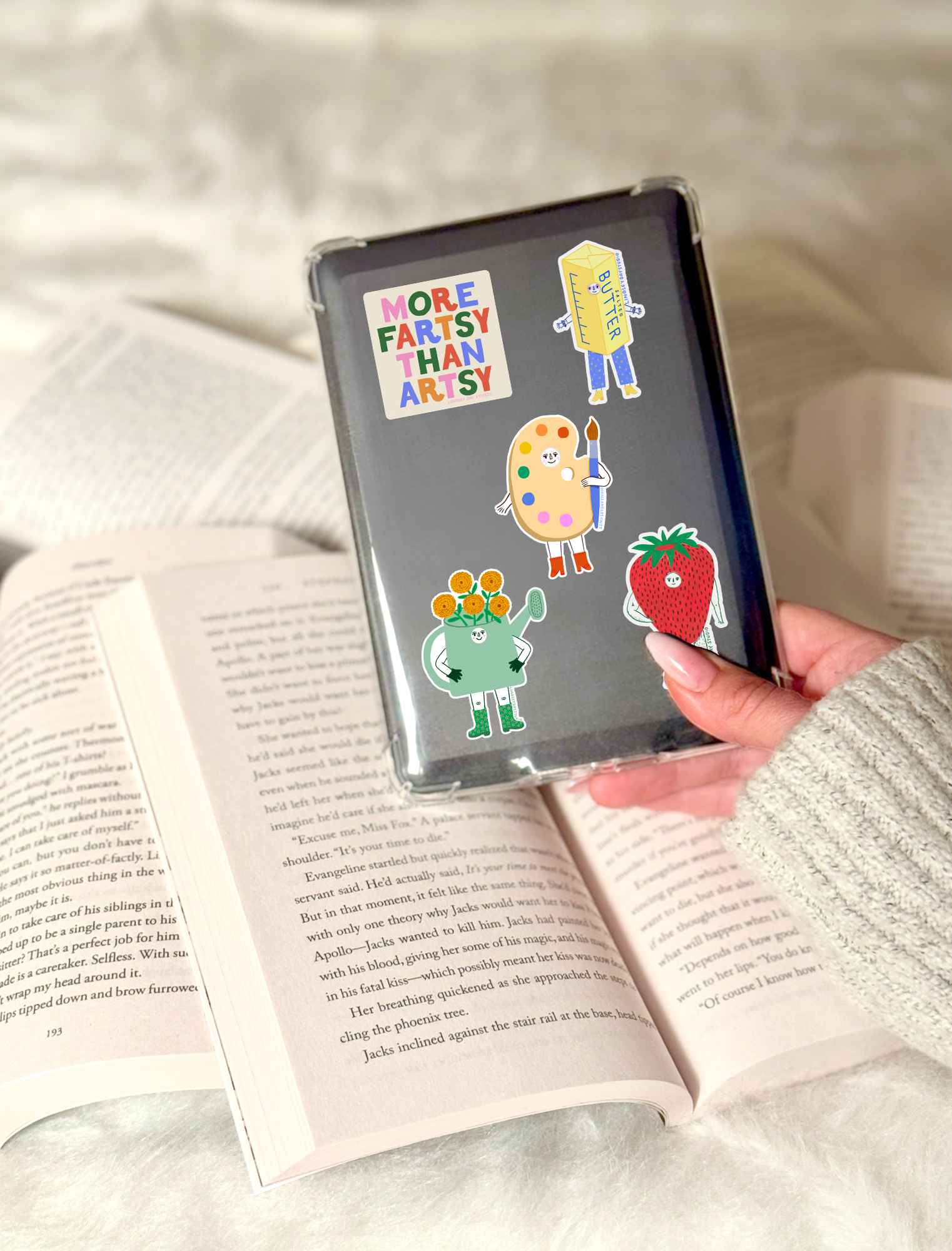 Artist Friend Sticker, Creative Kawaii Sticker, Maker Gift